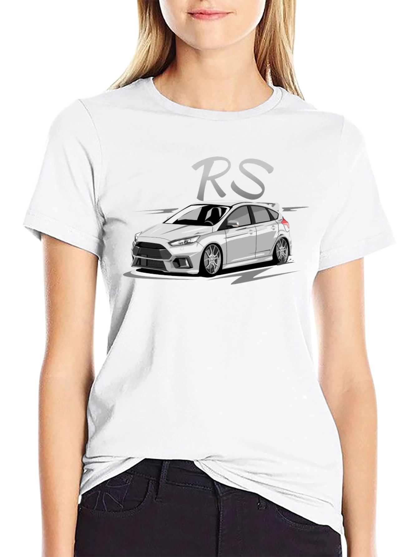 Ford Focus RS T-Shirt - Black