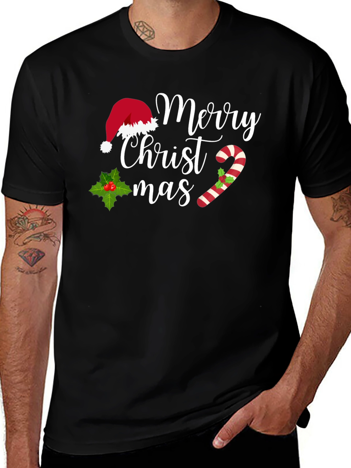 Merry Christ Mas T-Shirt: Holiday Festive Tee