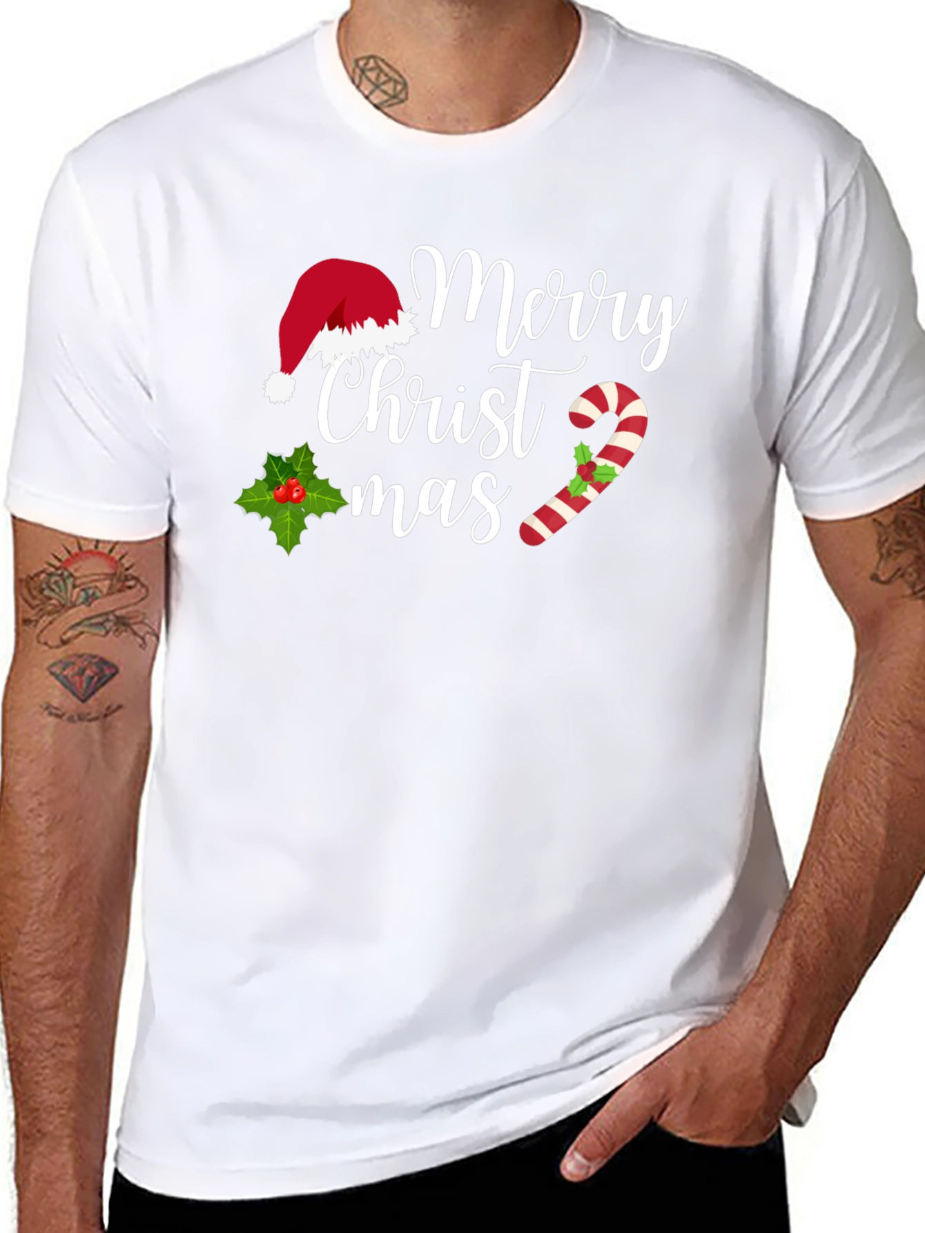 Merry Christ Mas T-Shirt: Holiday Festive Tee