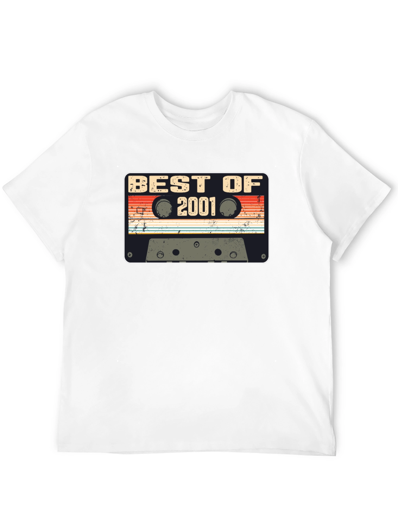 Best of 2001 Cassette Tape Graphic T-Shirt