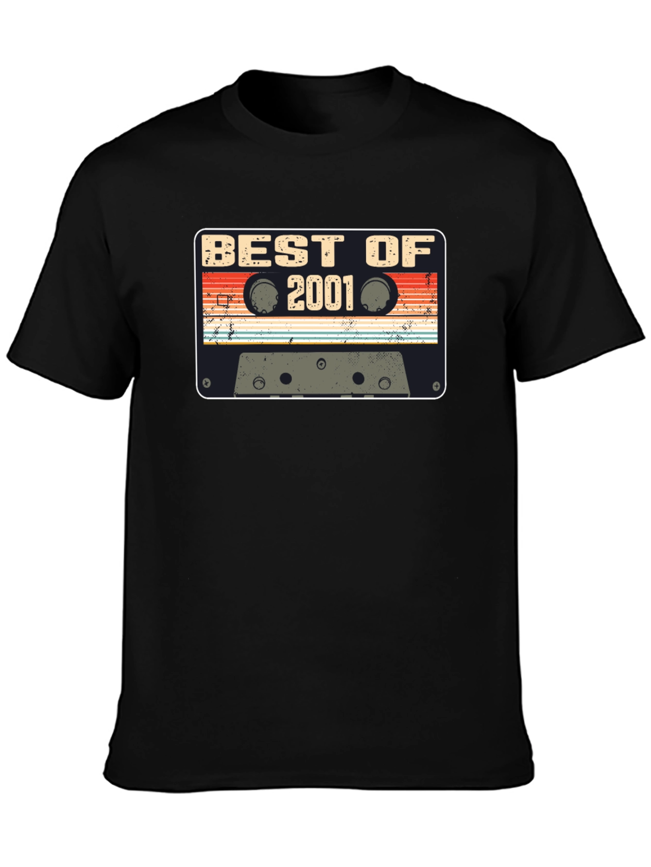 Best of 2001 Cassette Tape Graphic T-Shirt