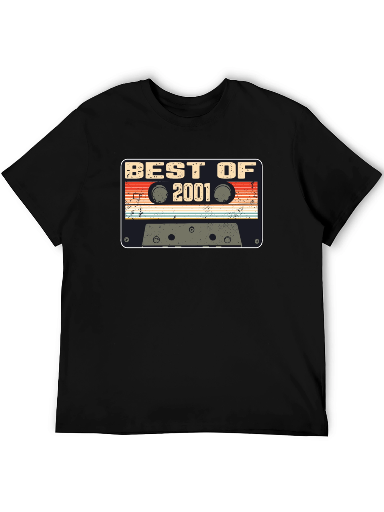 Best of 2001 Cassette Tape Graphic T-Shirt