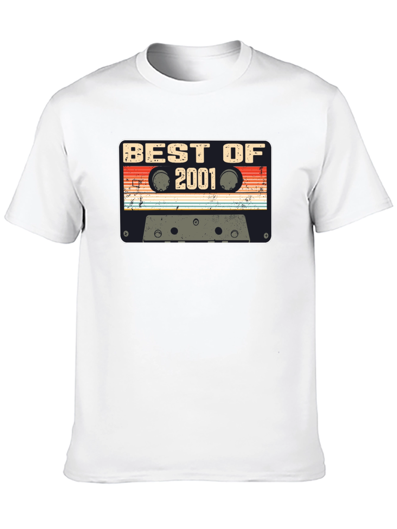 Best of 2001 Cassette Tape Graphic T-Shirt