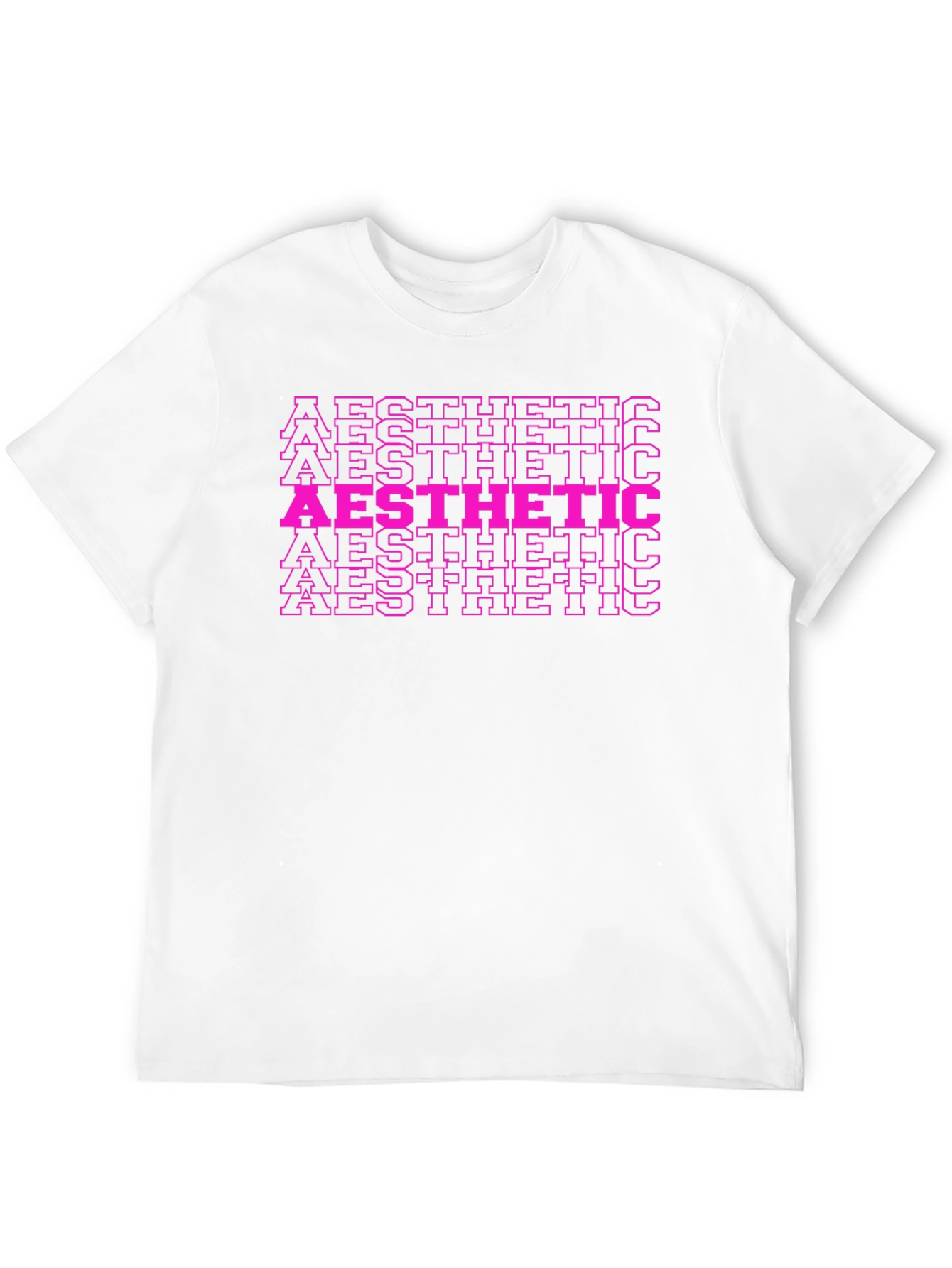 Aesthetic Graphic Tee - Trendy Black Shirt