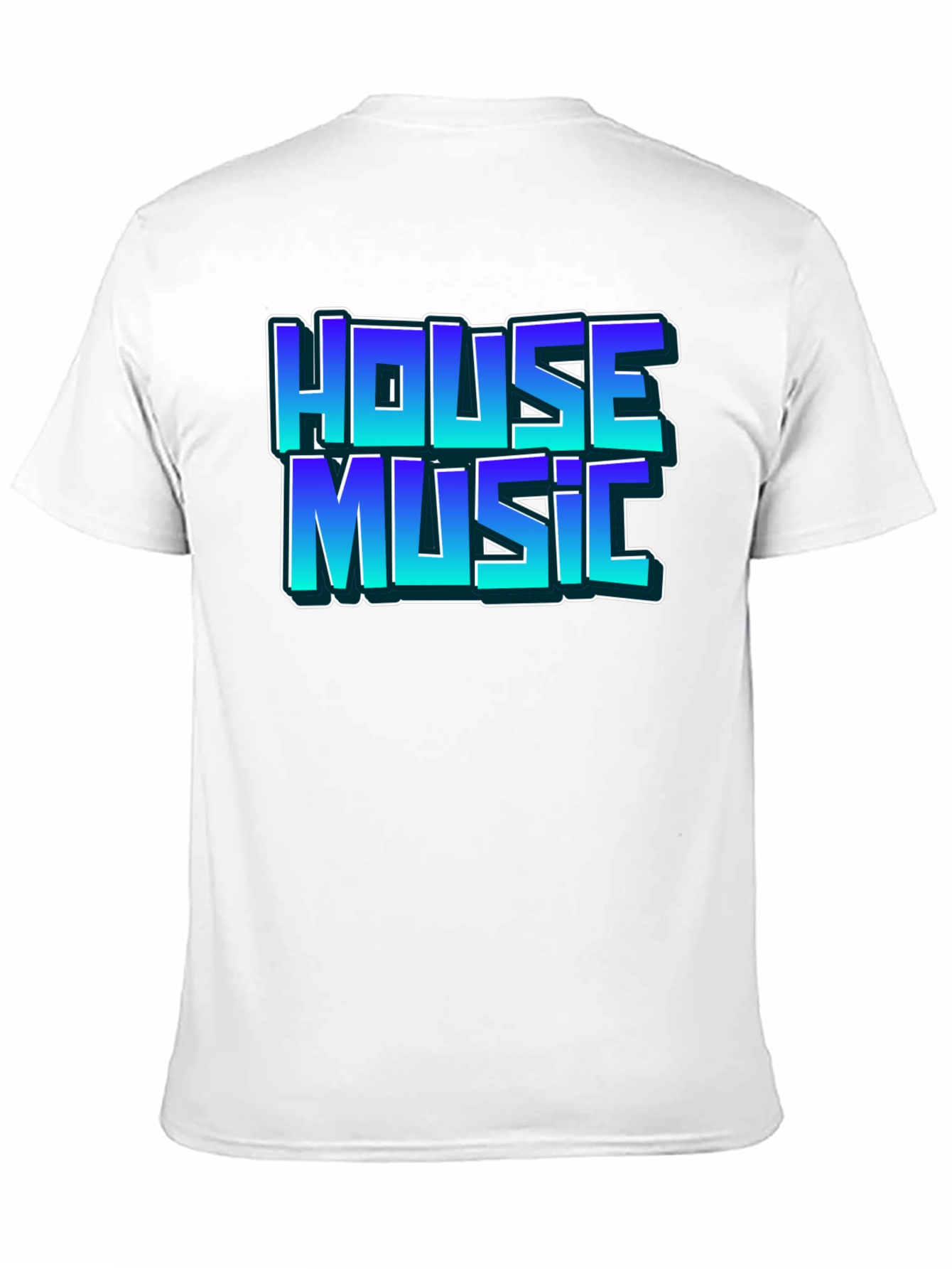 House Music Black T-Shirt