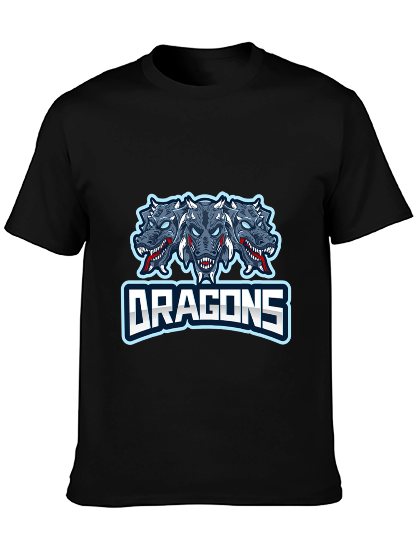 Dragons T-Shirt - Three Headed Beast