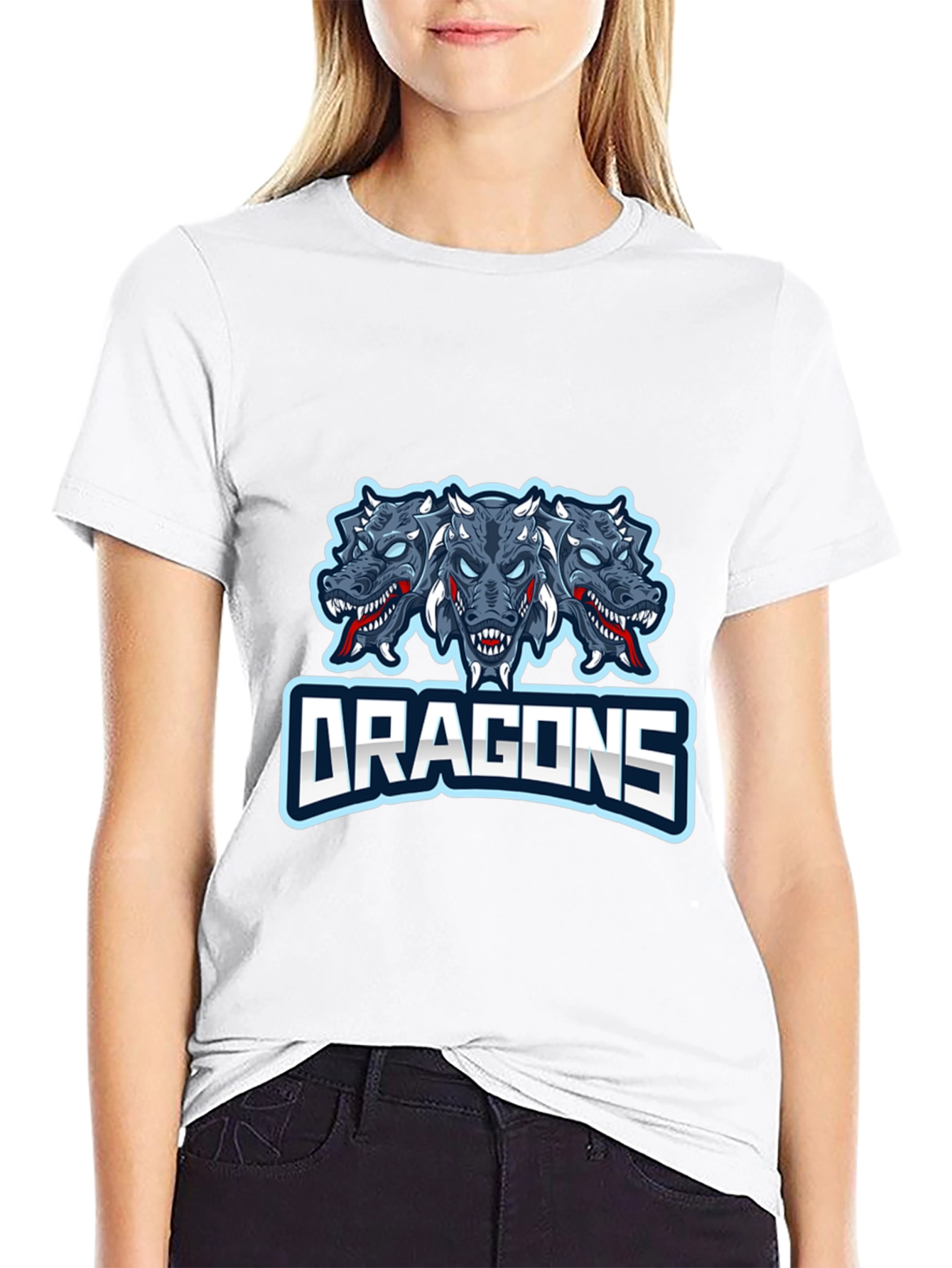Dragons T-Shirt - Three Headed Beast