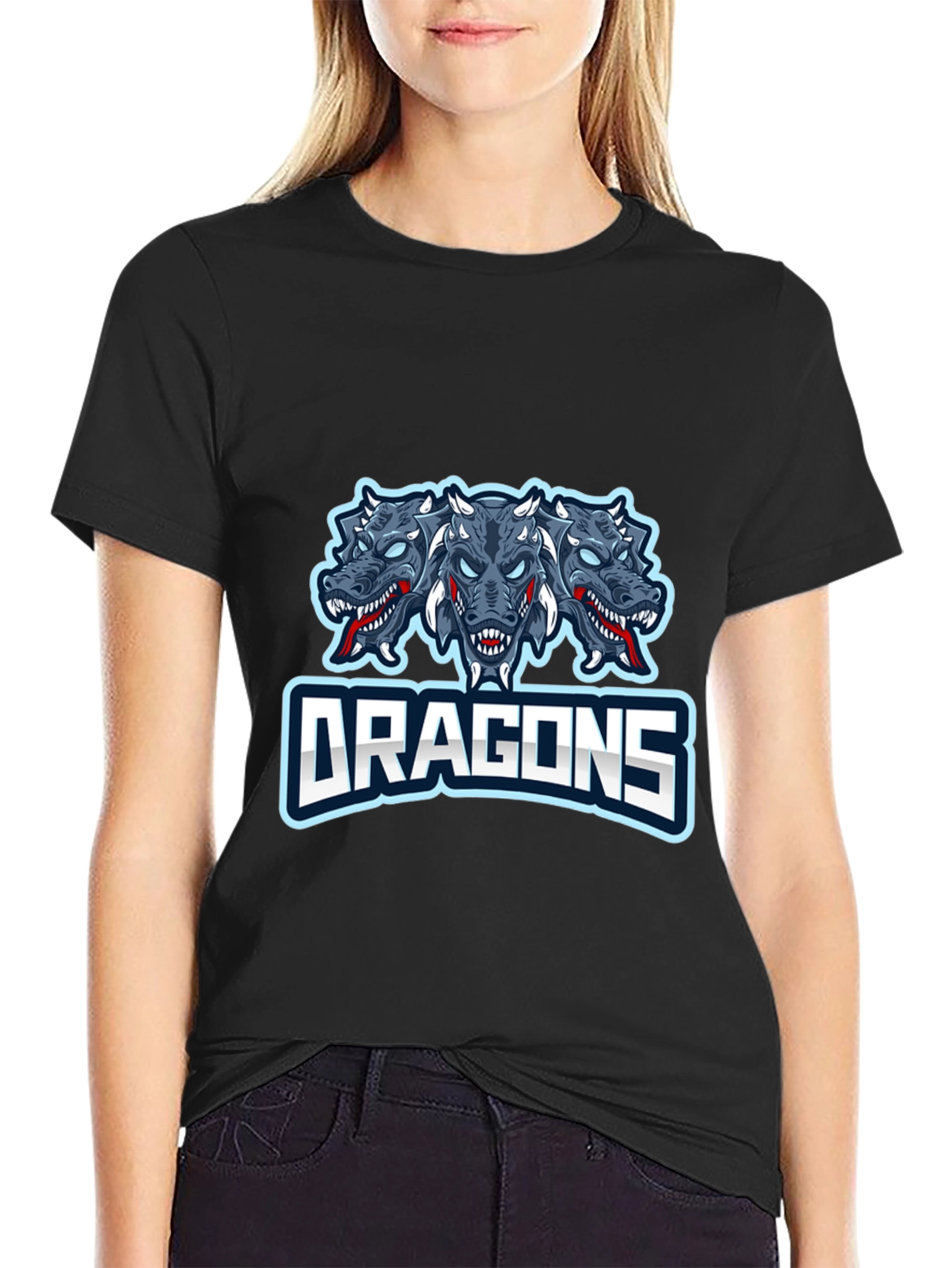 Dragons T-Shirt - Three Headed Beast