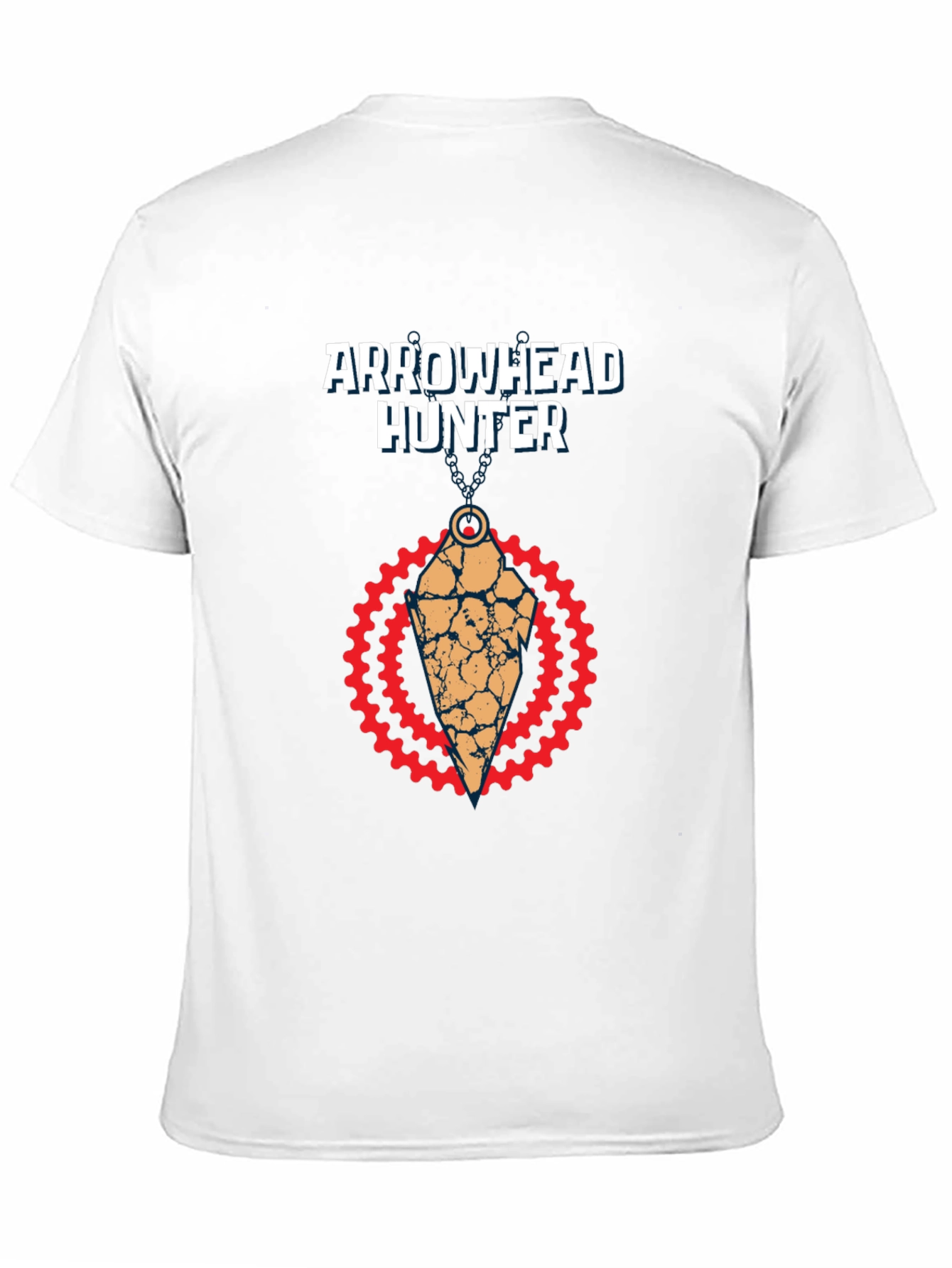 Arrowhead Hunter Graphic Tee - Black Cotton