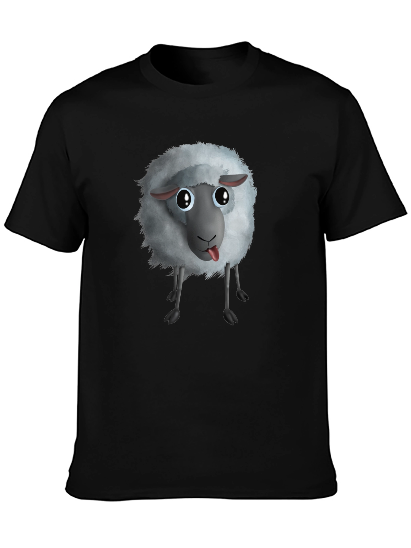 Funny Sheep Graphic T-Shirt