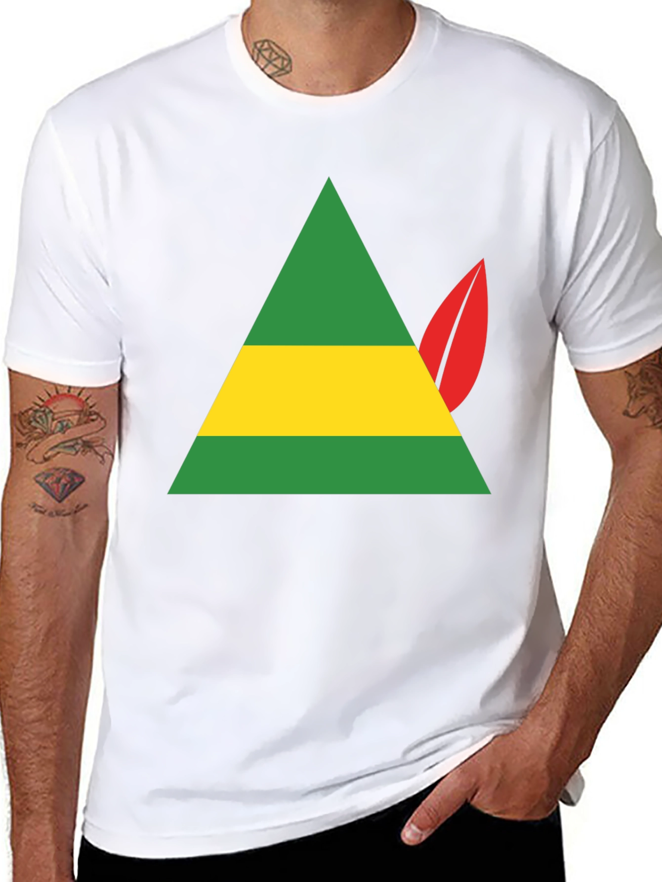 Elf Hat T-Shirt - Festive Holiday Apparel