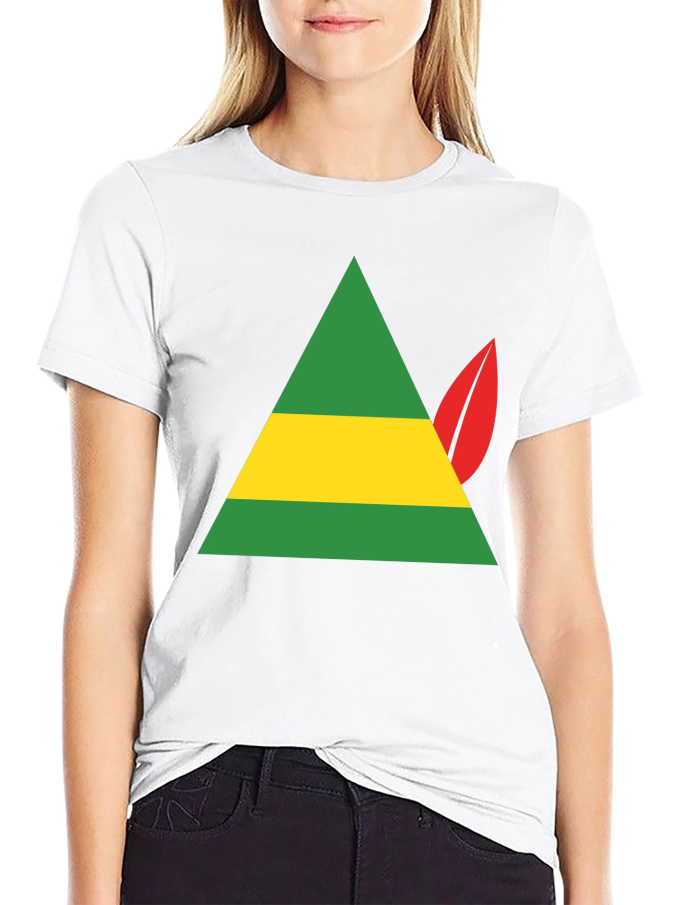 Elf Hat T-Shirt - Festive Holiday Apparel