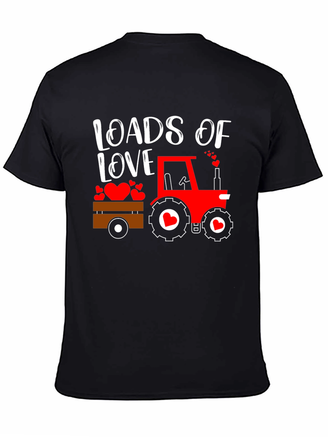 Loads of Love Tractor Graphic Tee
