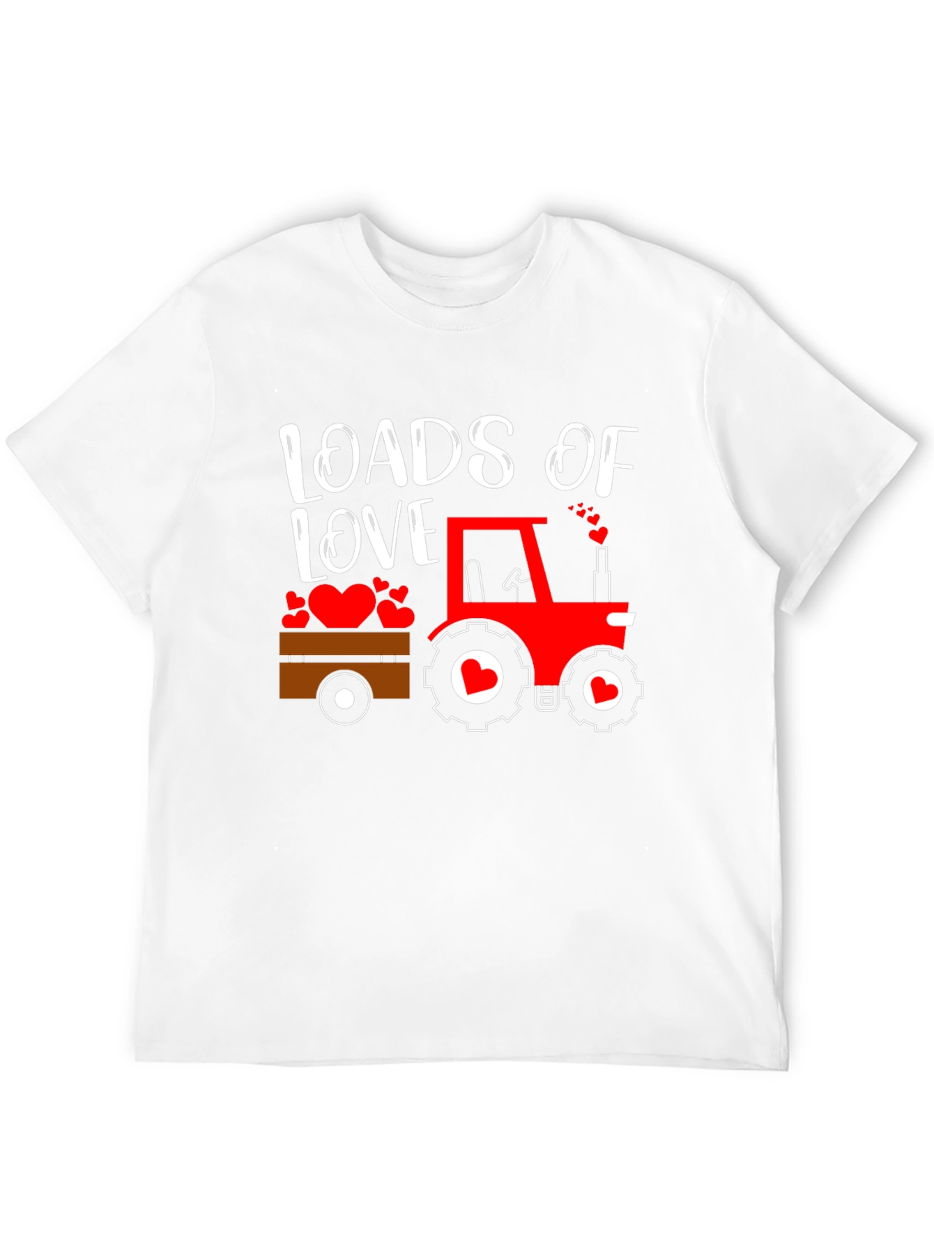 Loads of Love Tractor Graphic Tee