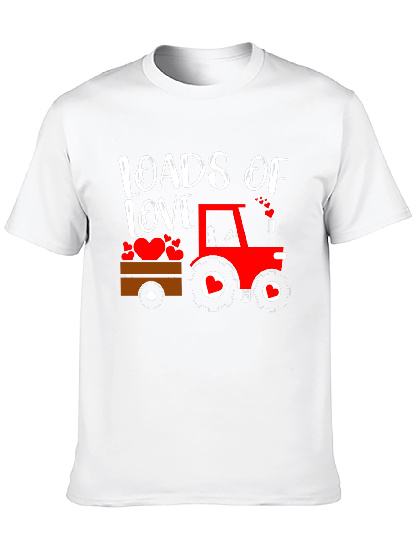Loads of Love Tractor Graphic Tee