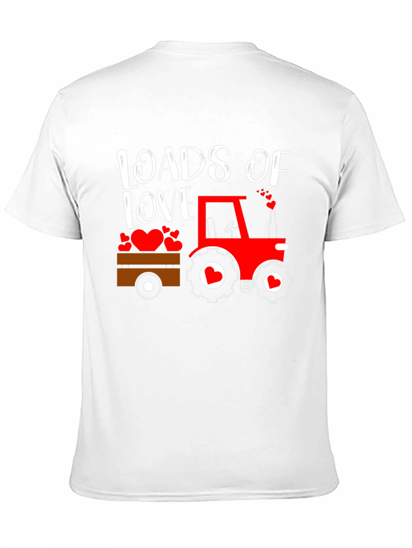 Loads of Love Tractor Graphic Tee