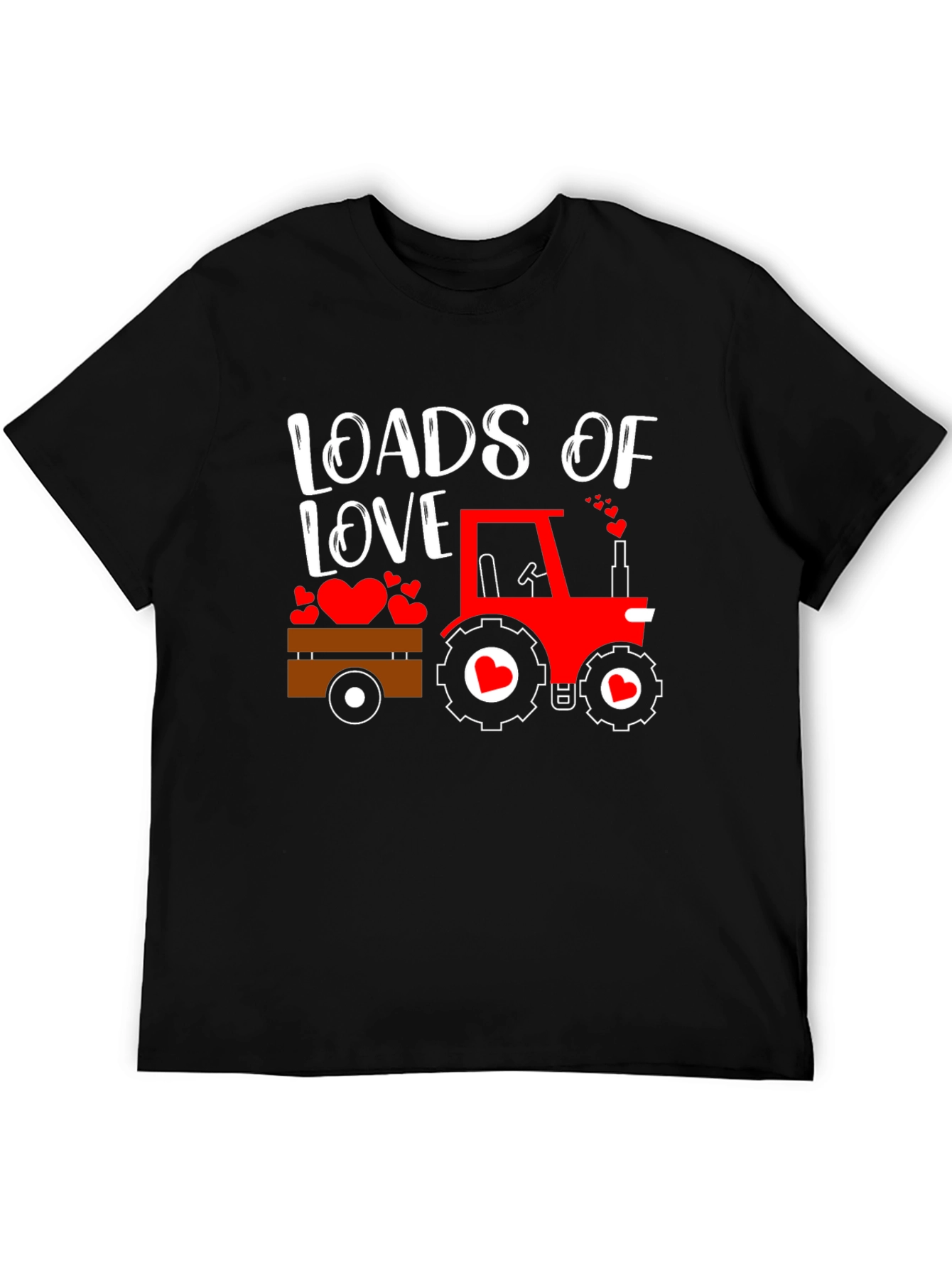 Loads of Love Tractor Graphic Tee