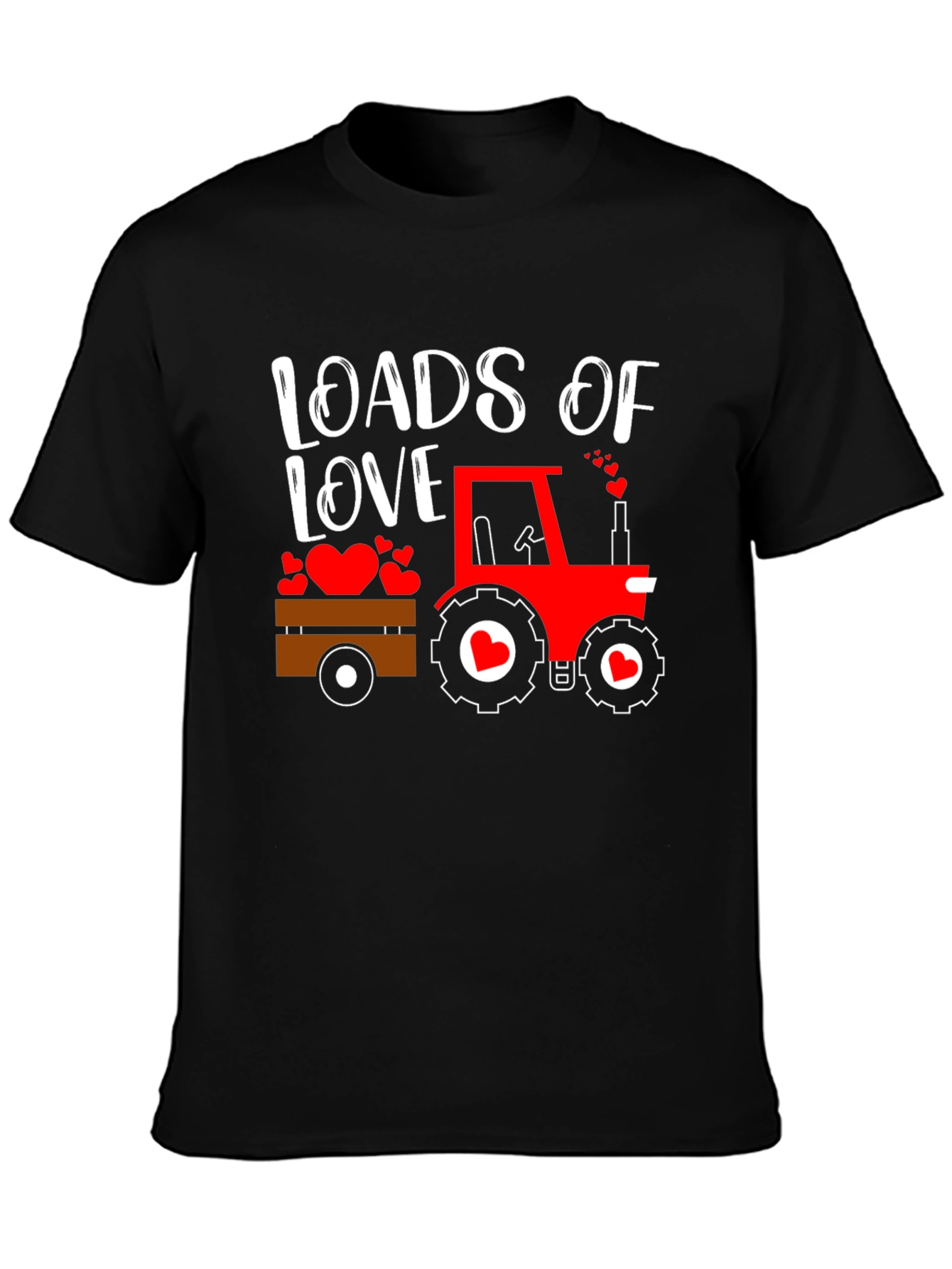Loads of Love Tractor Graphic Tee
