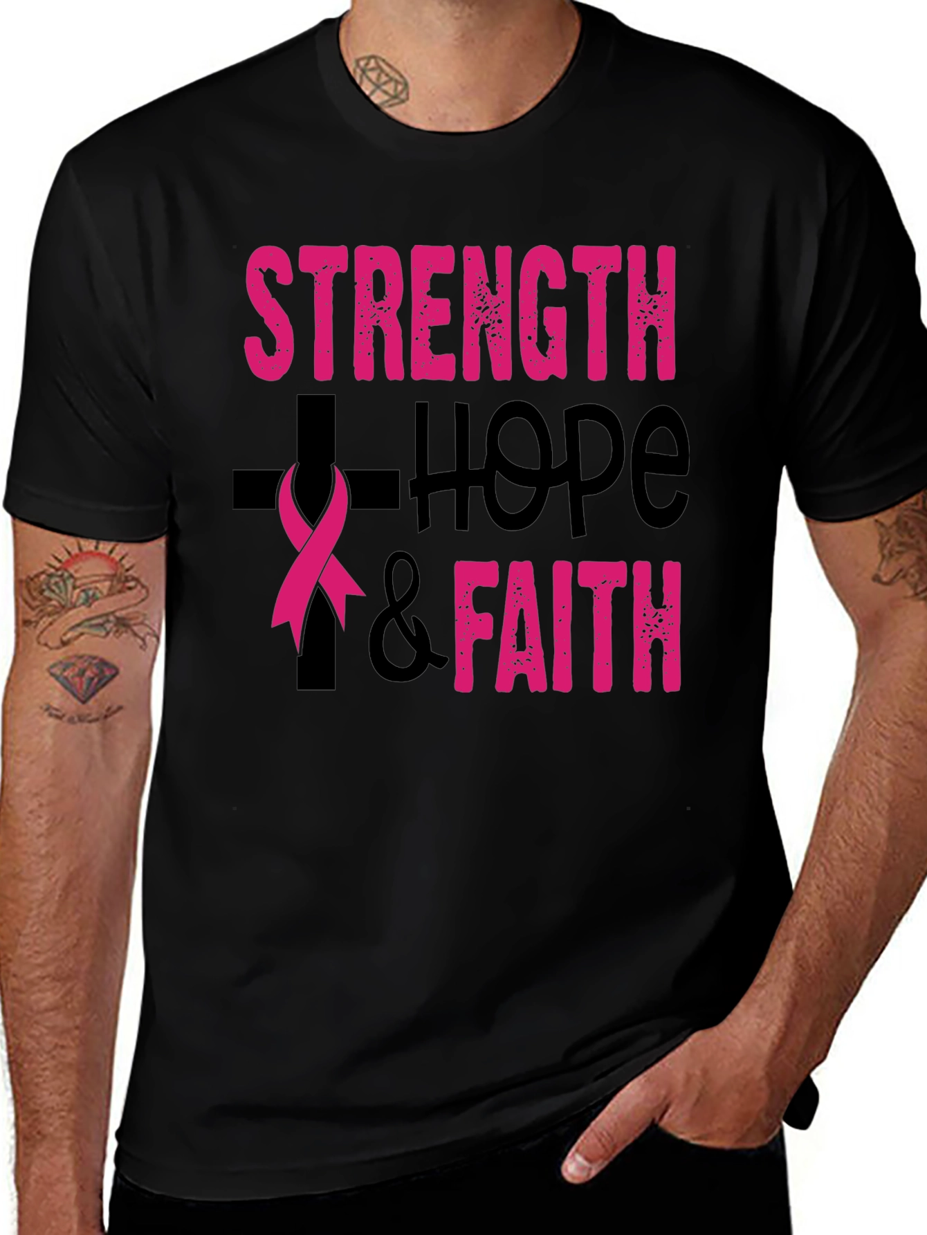 Strength Hope Faith T-Shirt