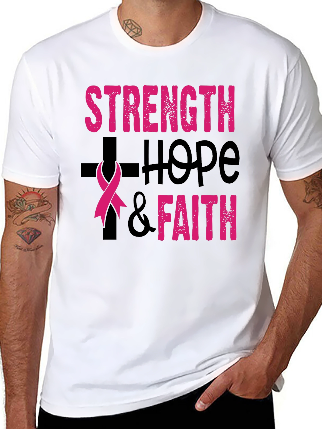 Strength Hope Faith T-Shirt