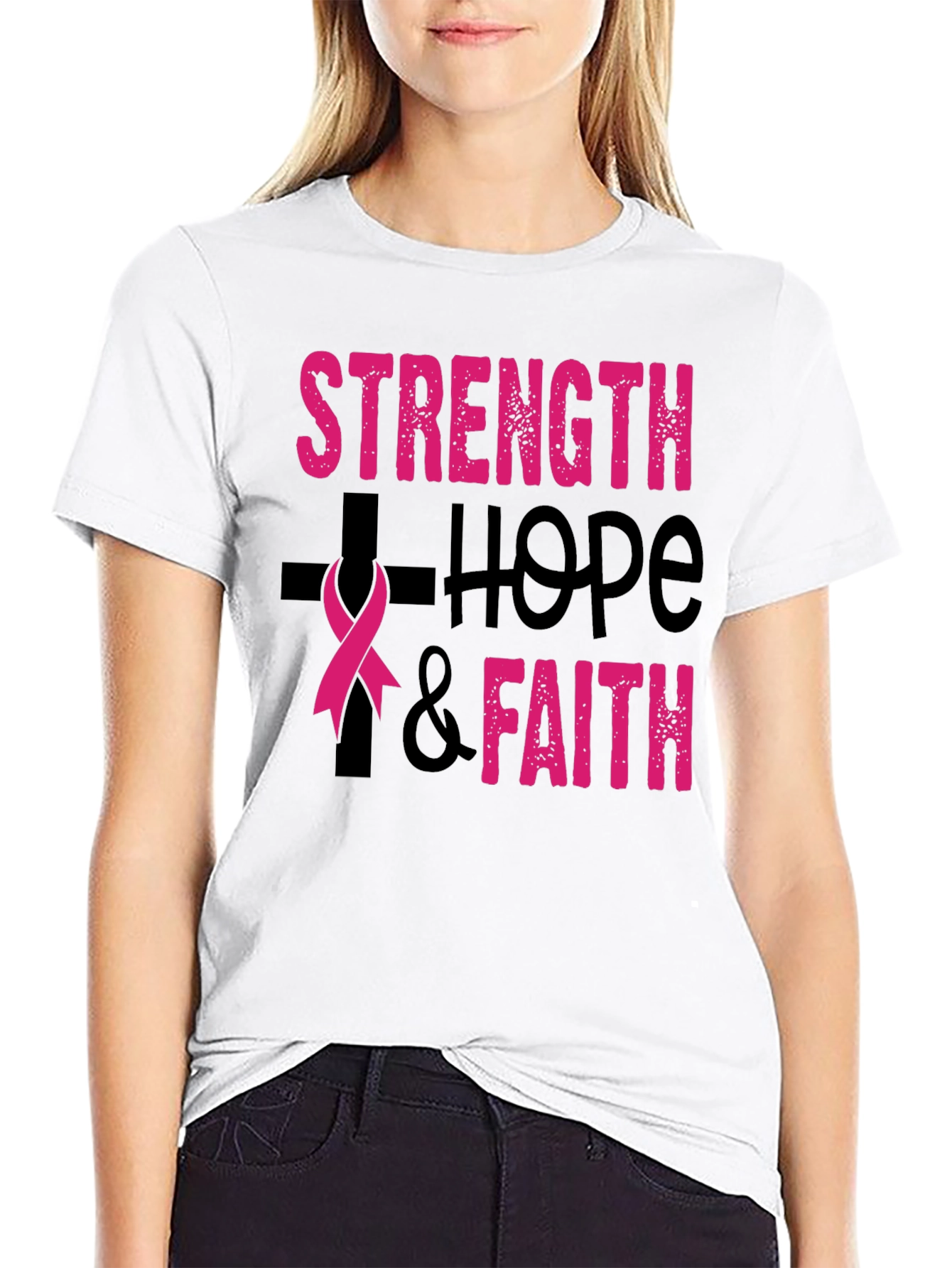 Strength Hope Faith T-Shirt