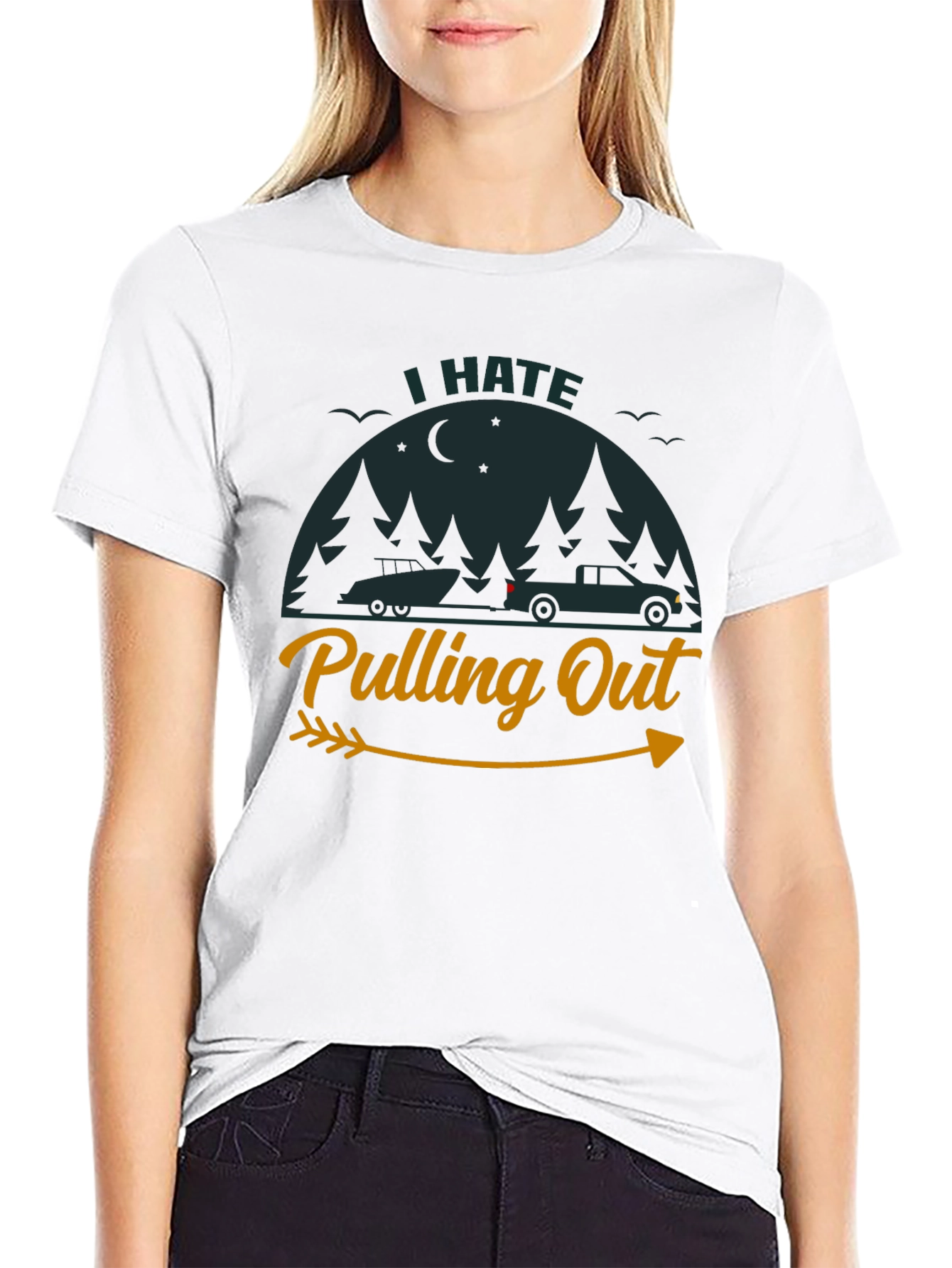 I Hate Pulling Out Camping T-Shirt