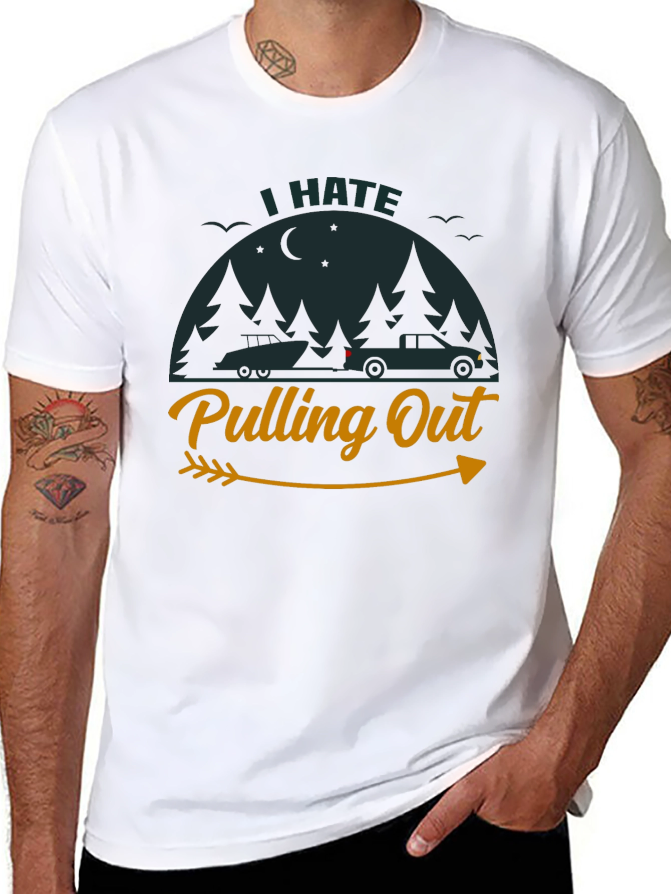 I Hate Pulling Out Camping T-Shirt