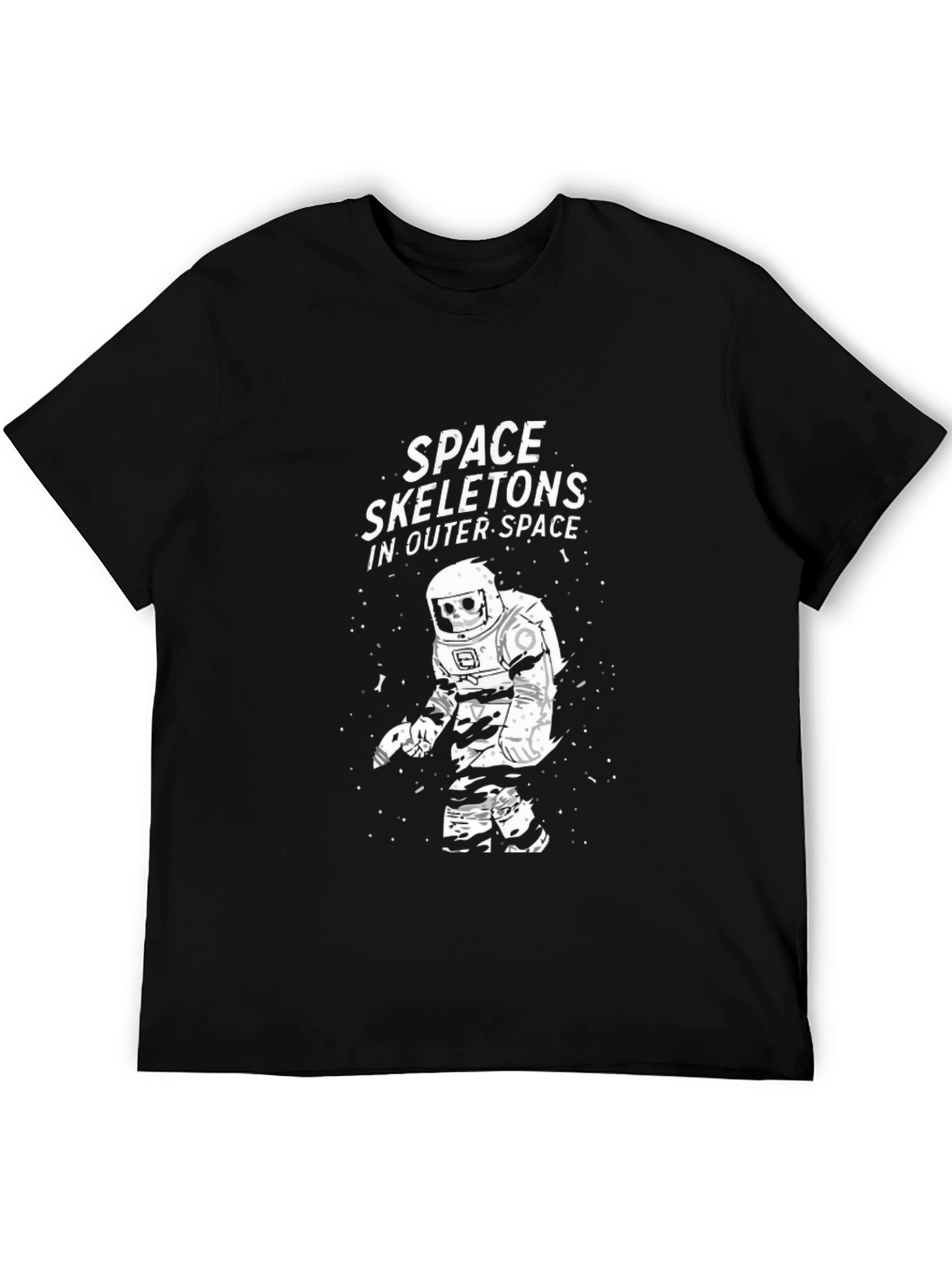 Space Skeletons T-Shirt - Outer Space Design