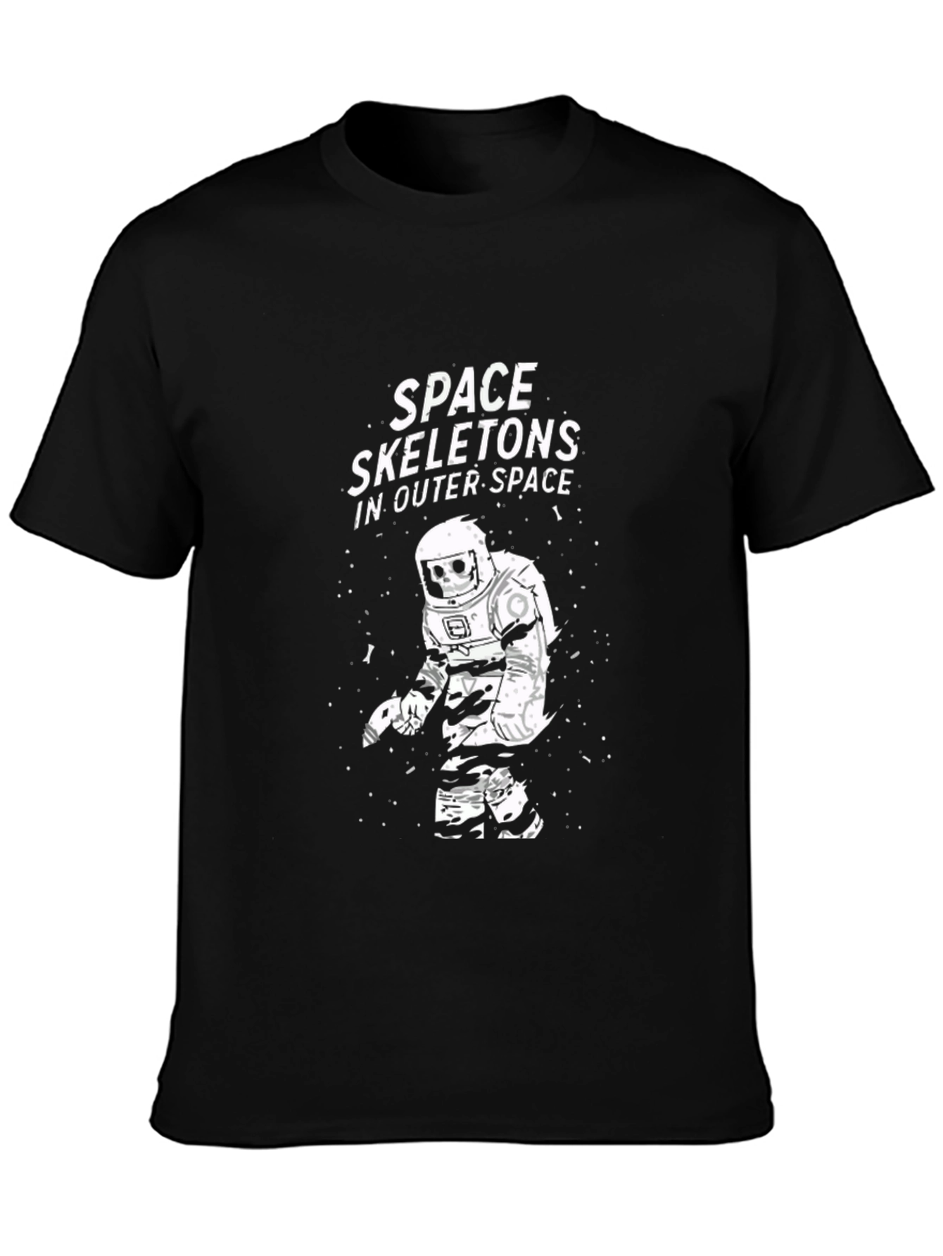 Space Skeletons T-Shirt - Outer Space Design