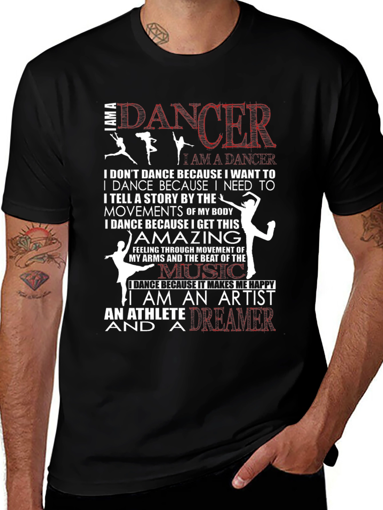 I am a Dancer Graphic T-Shirt