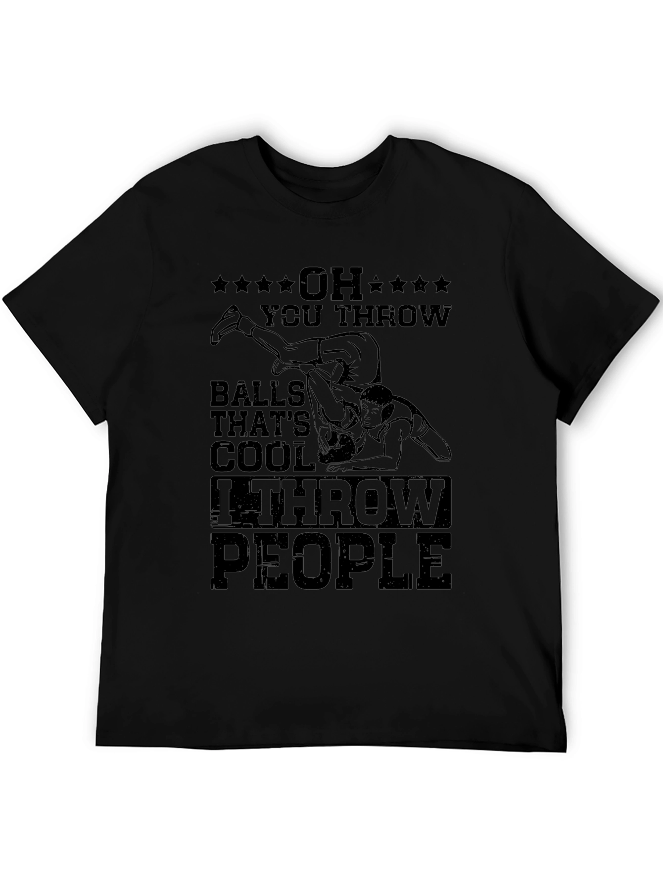 Oh You Throw Balls I Throw People T-Shirt