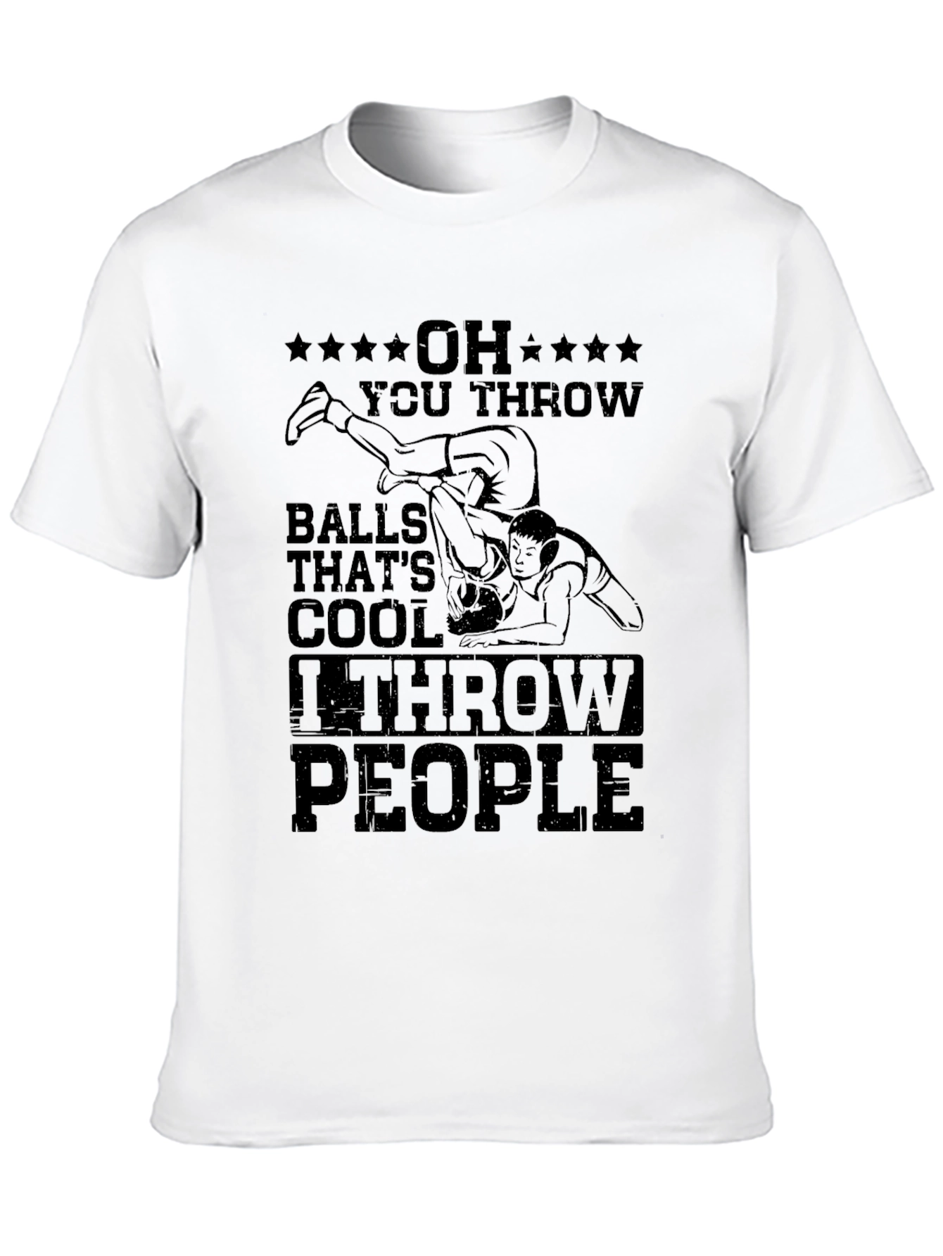 Oh You Throw Balls I Throw People T-Shirt