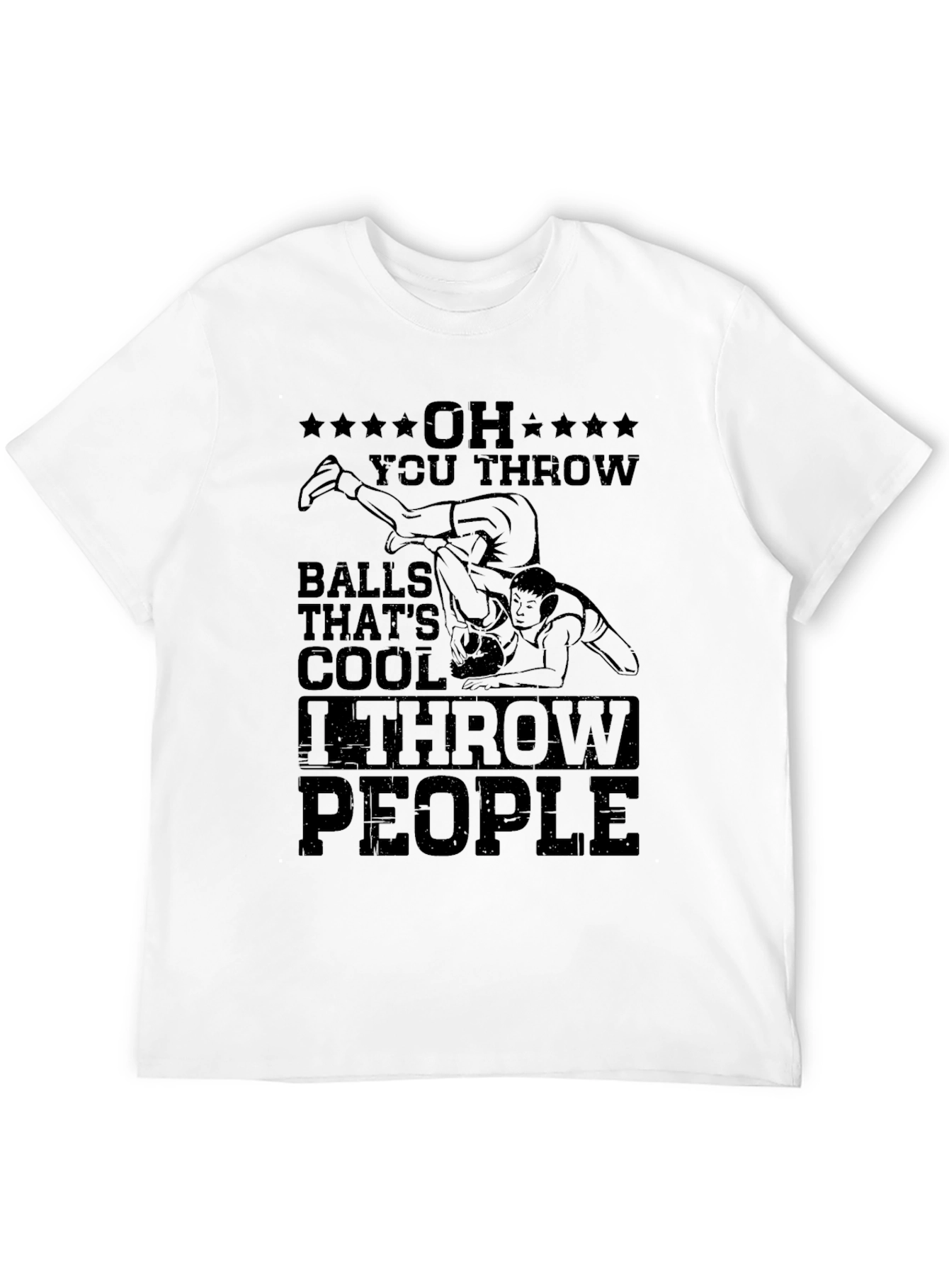 Oh You Throw Balls I Throw People T-Shirt