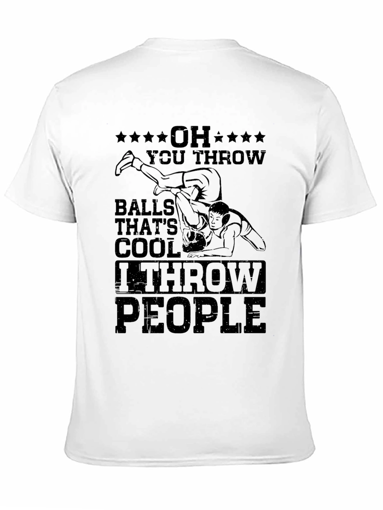 Oh You Throw Balls I Throw People T-Shirt