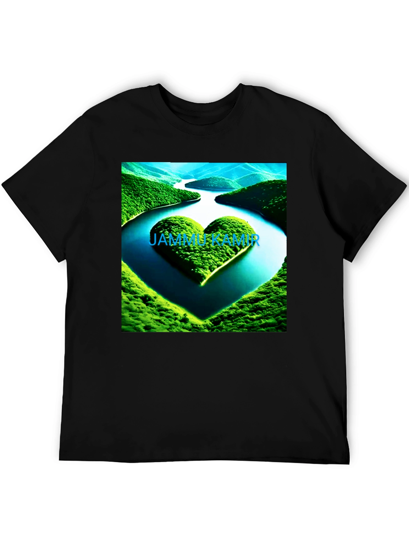 Heart Island Graphic Tee