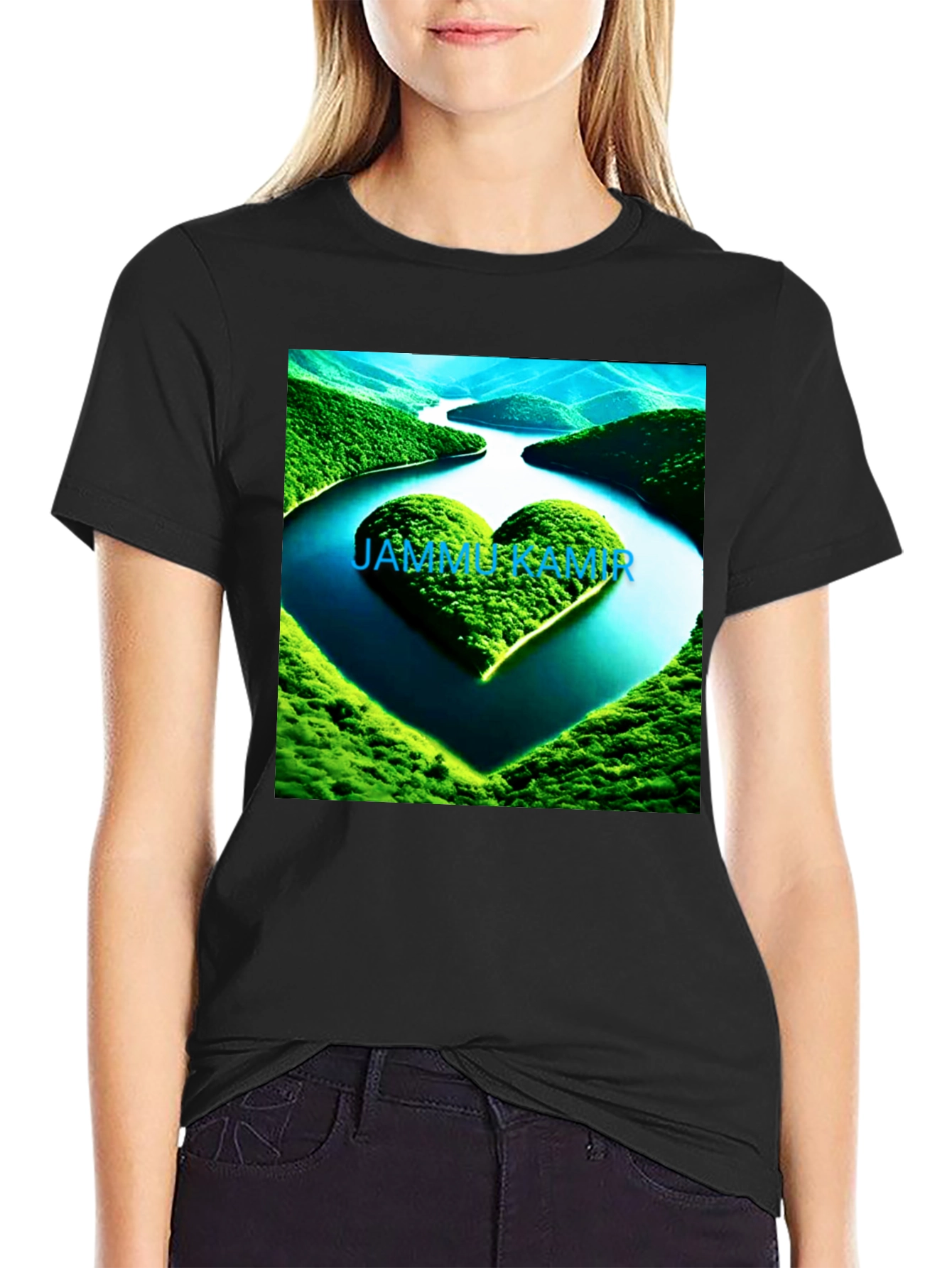 Heart Island Graphic Tee