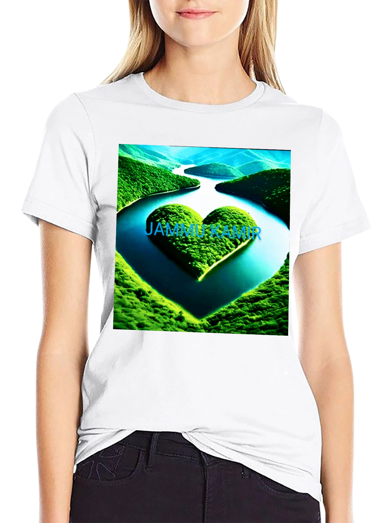 Heart Island Graphic Tee