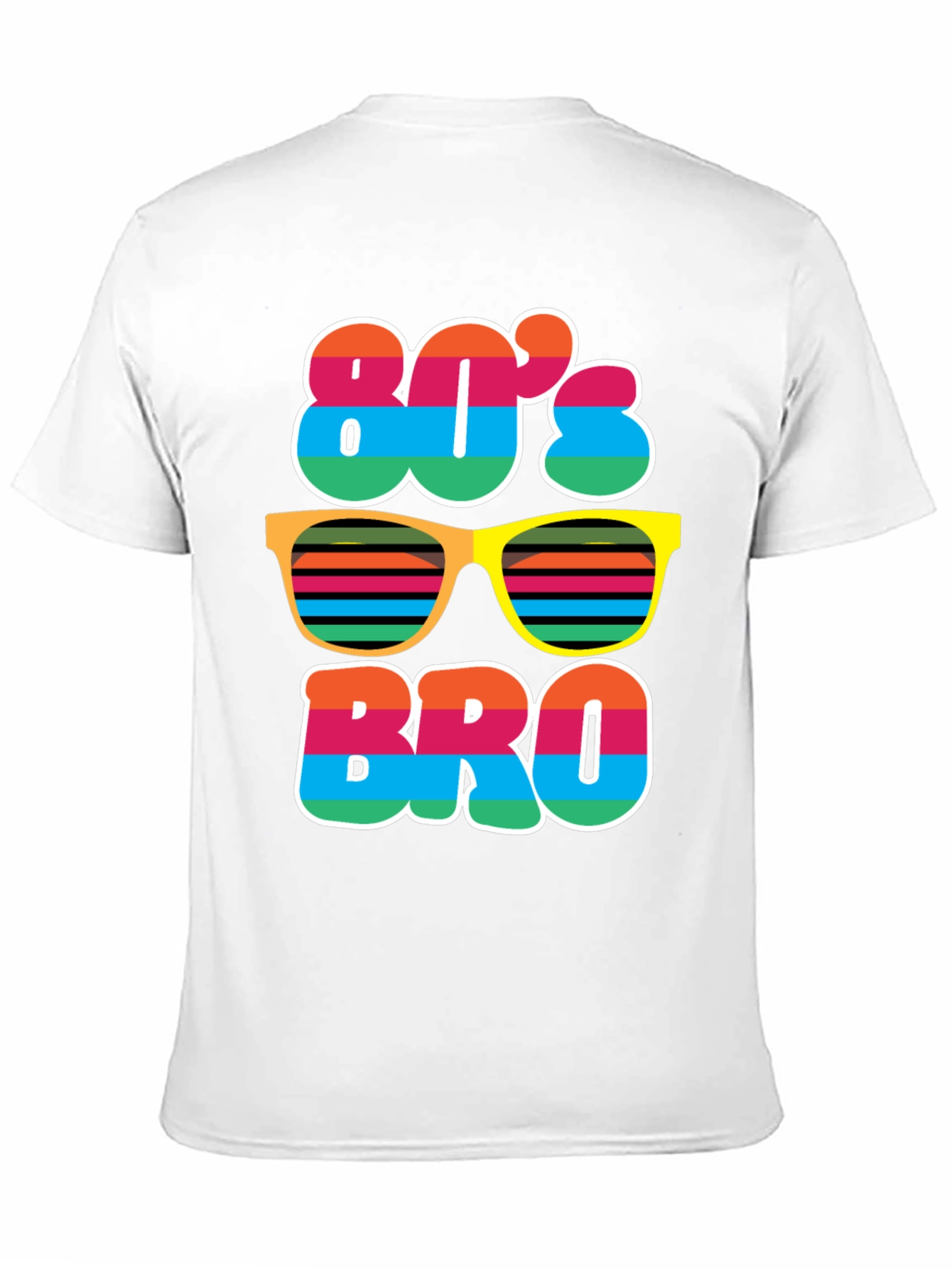 80s Bro T-Shirt - Retro Style