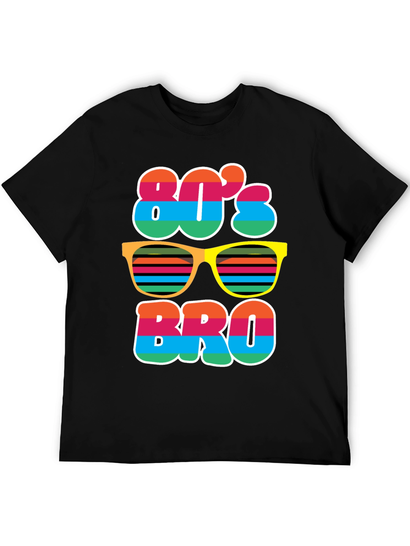 80s Bro T-Shirt - Retro Style