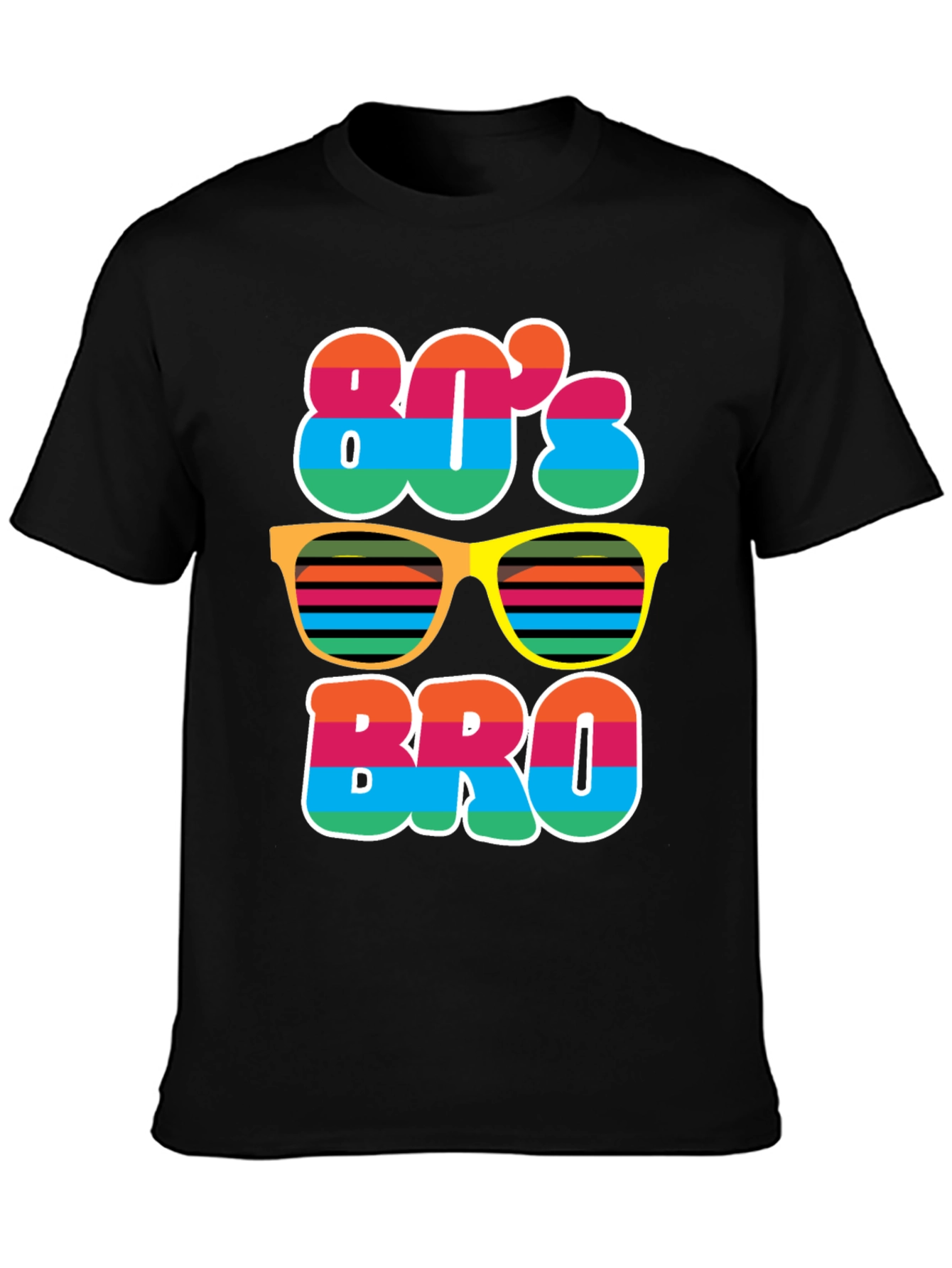 80s Bro T-Shirt - Retro Style