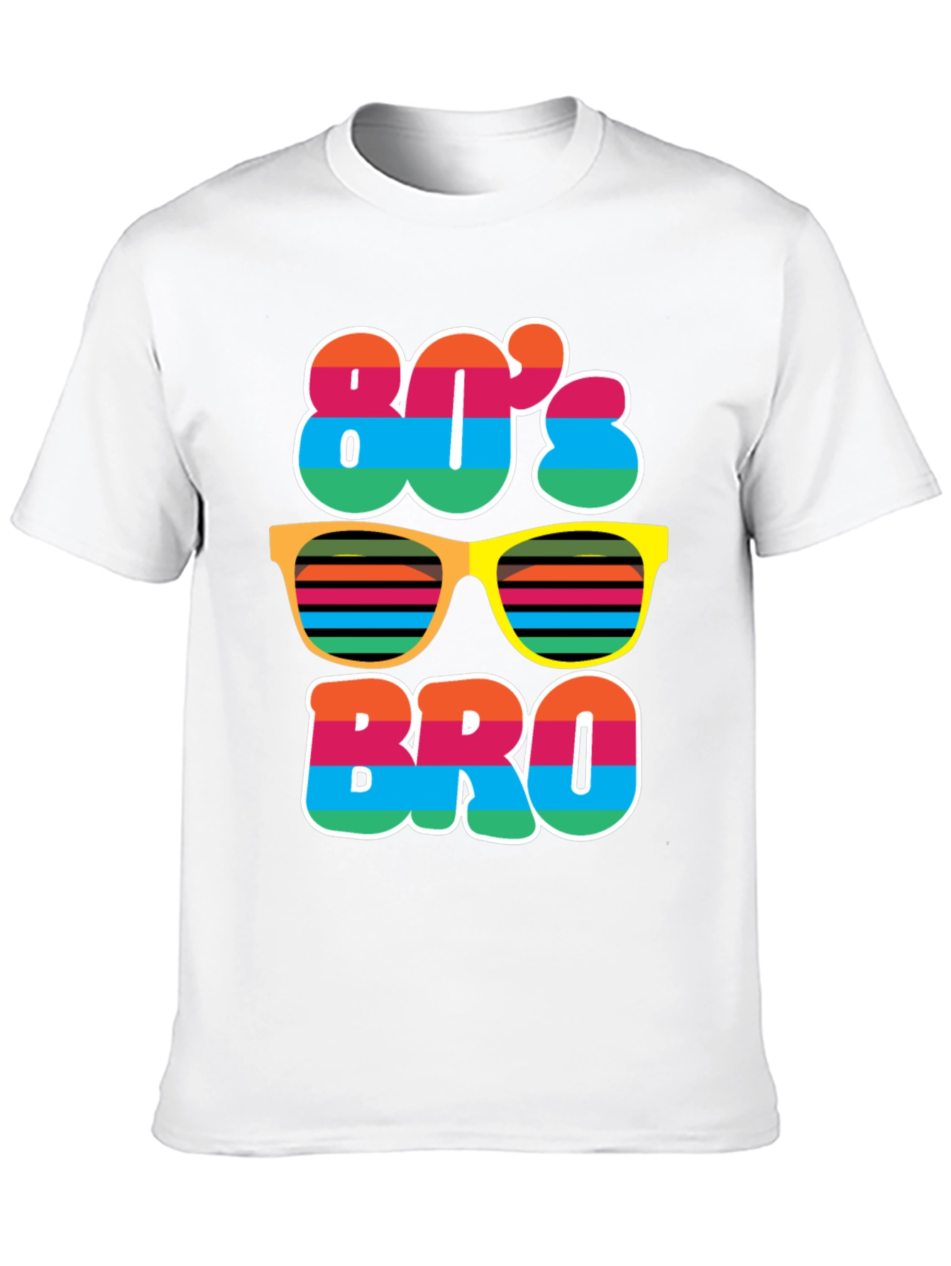 80s Bro T-Shirt - Retro Style