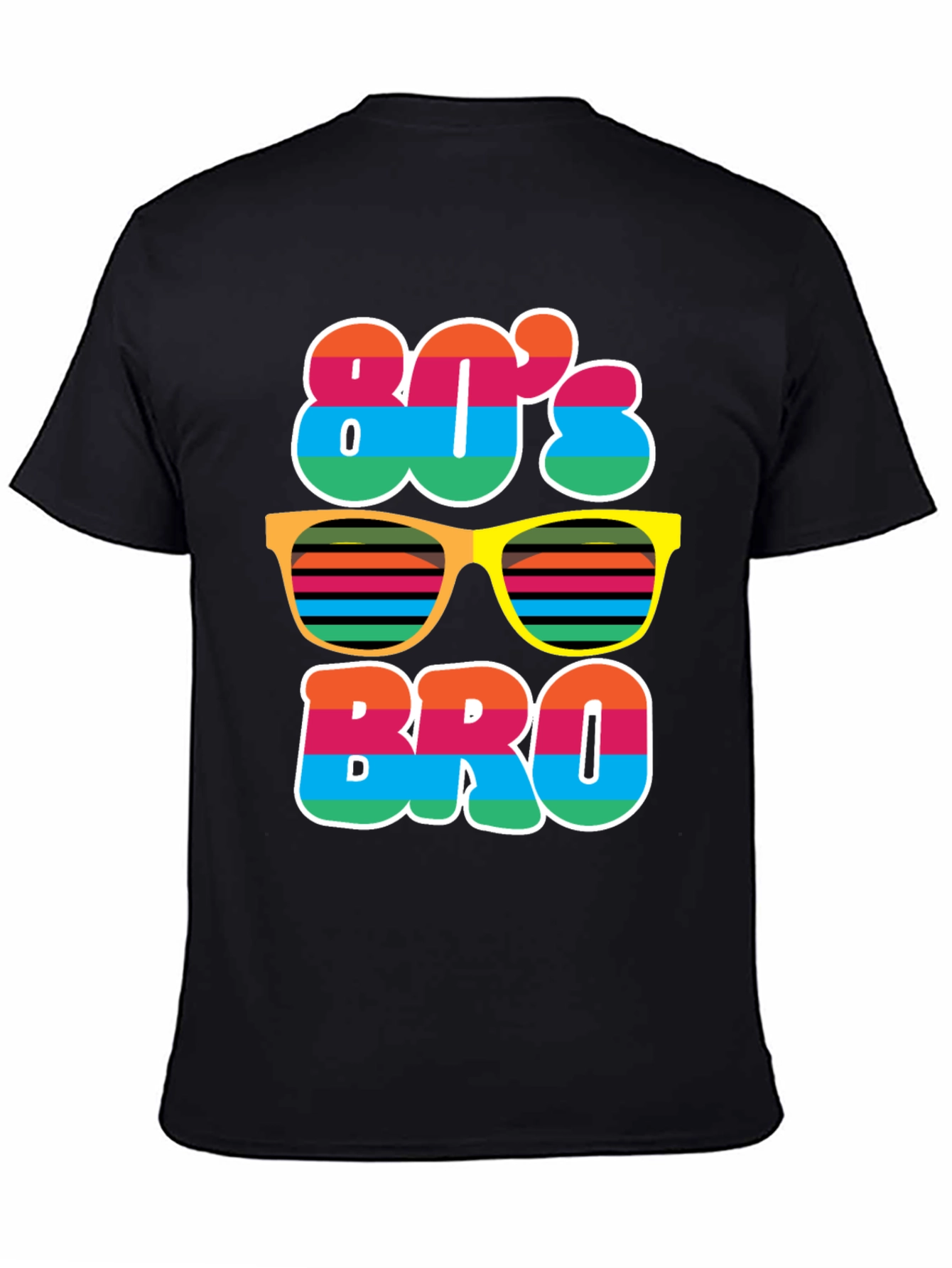 80s Bro T-Shirt - Retro Style
