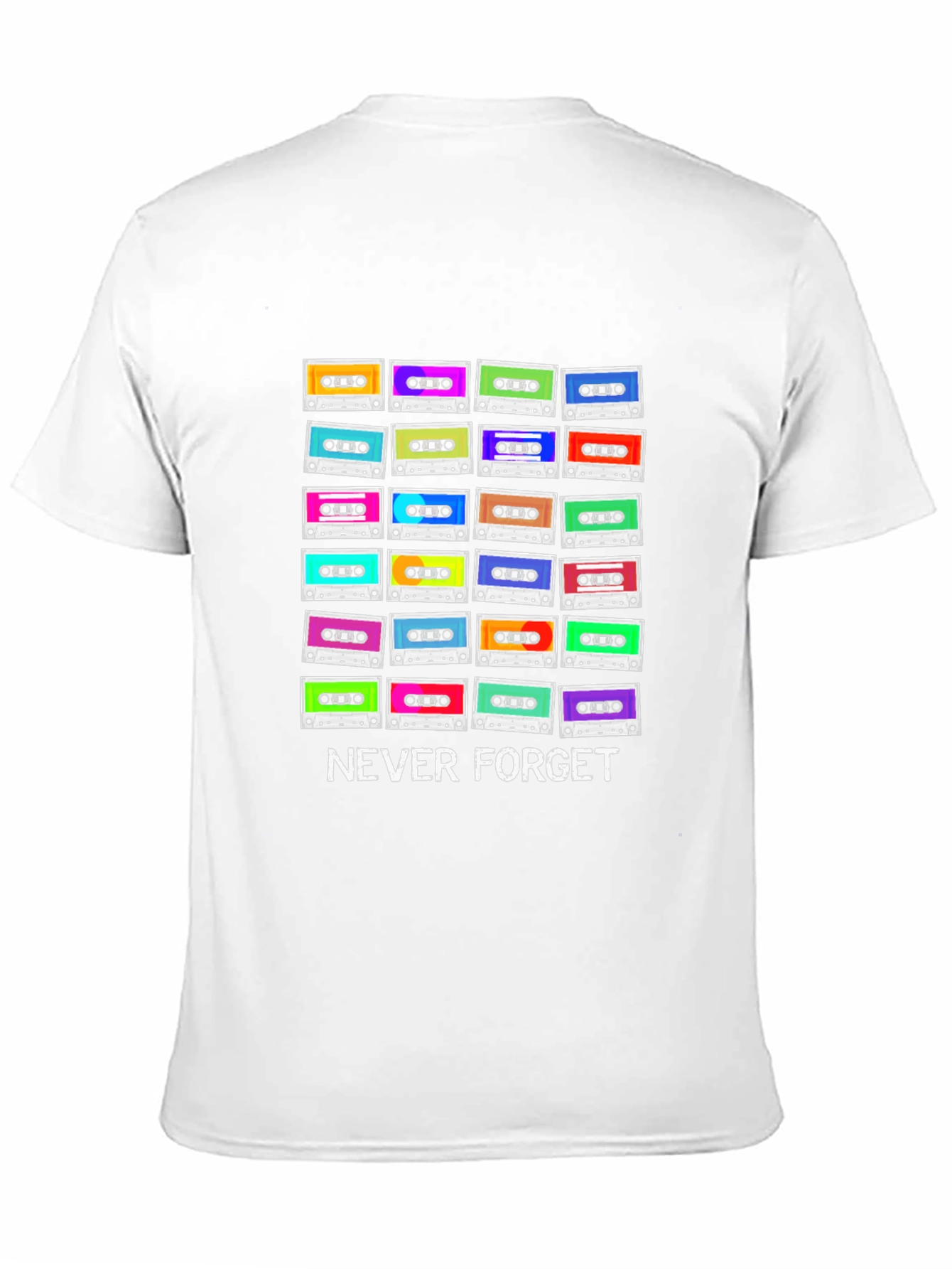 Never Forget Cassette Tape Graphic Tee
