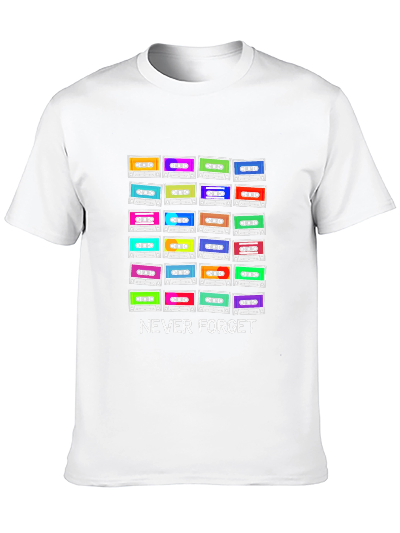 Never Forget Cassette Tape Graphic Tee