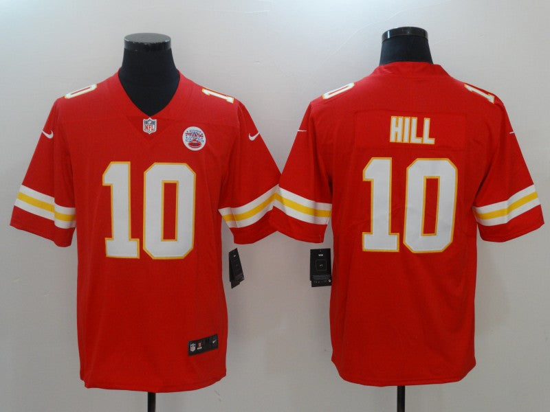 Men's Kansas City Chiefs Tyreek Hill Red Game Jerseys