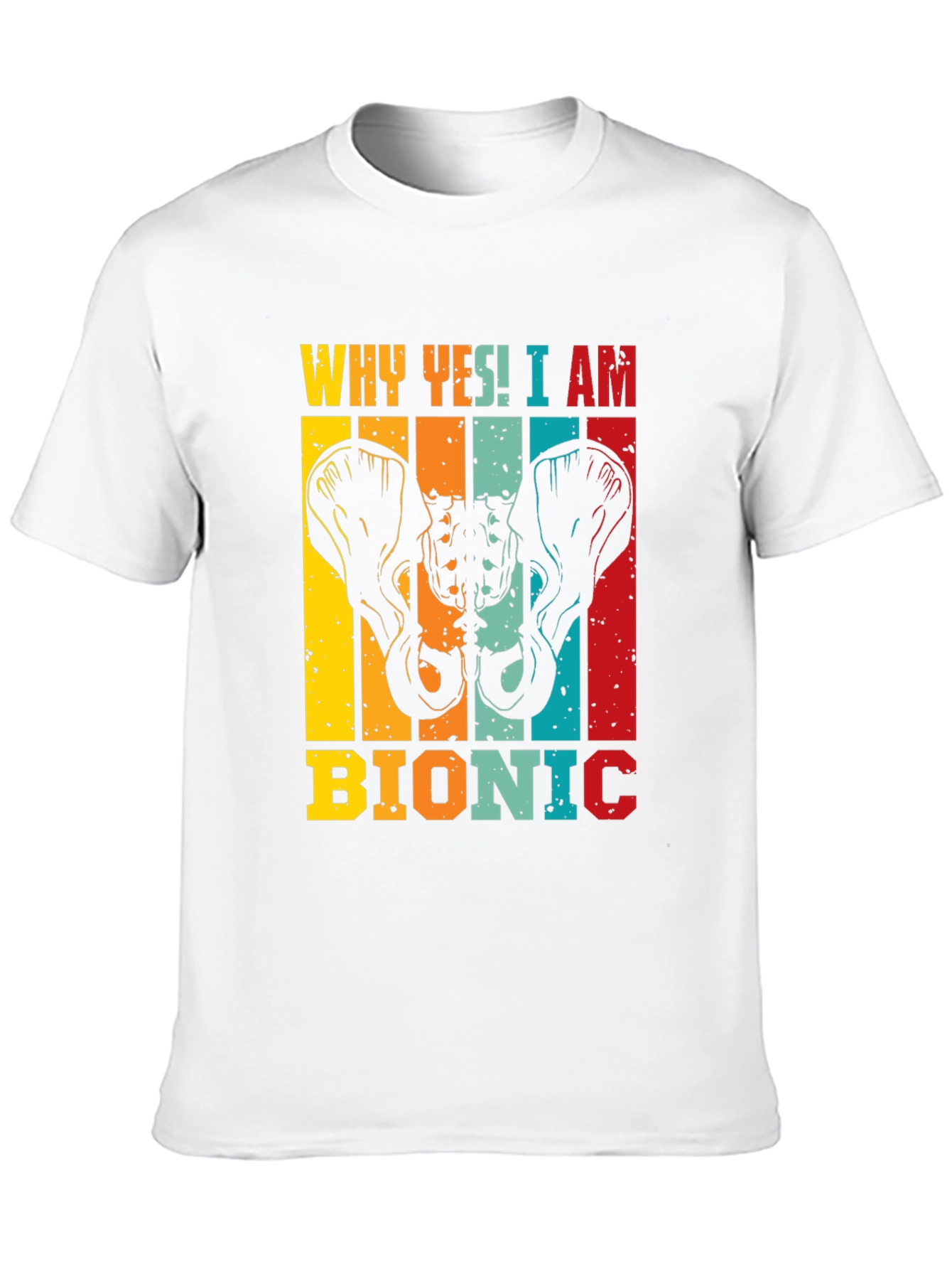 Bionic Hip Replacement Graphic T-Shirt