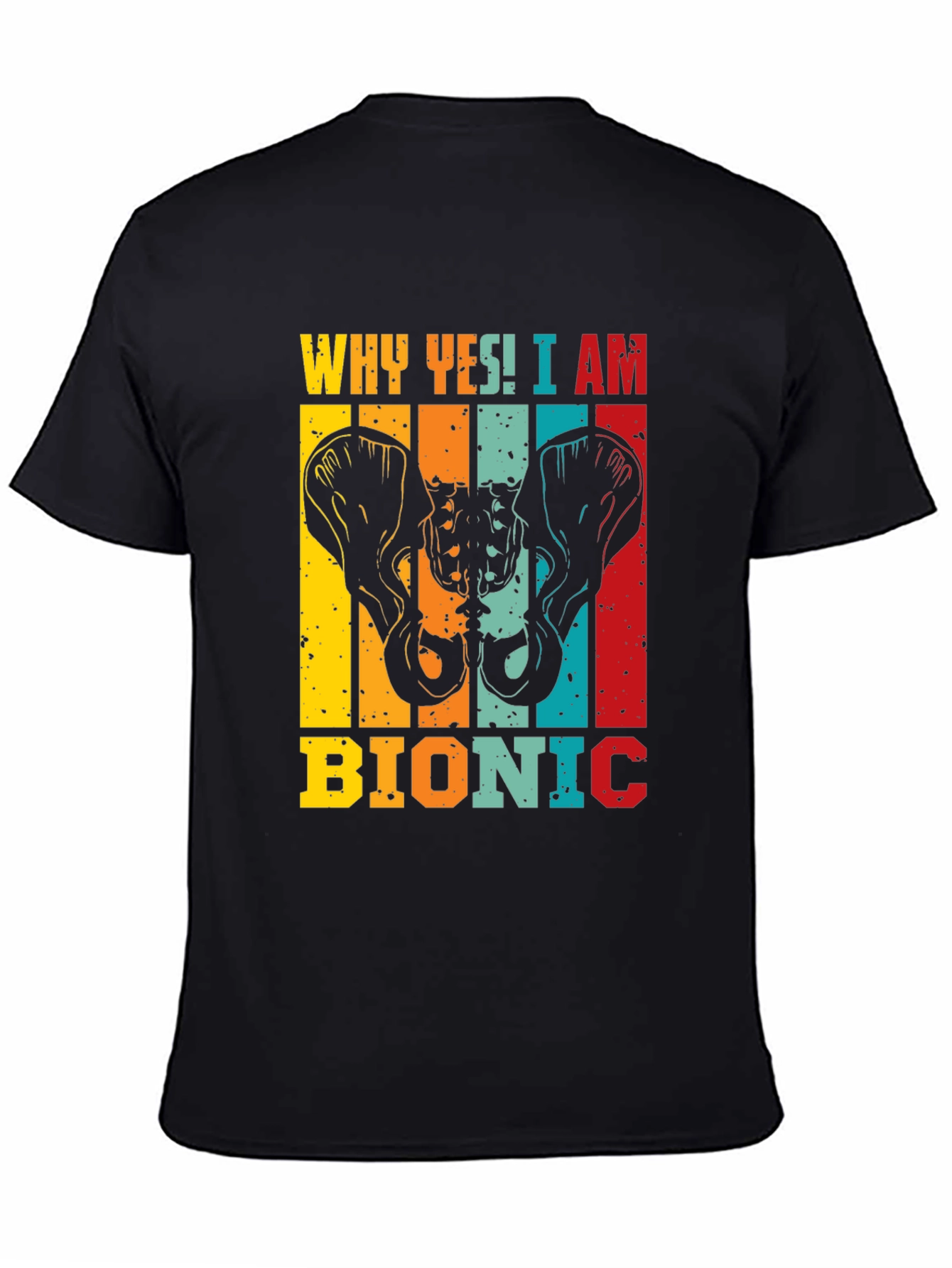 Bionic Hip Replacement Graphic T-Shirt