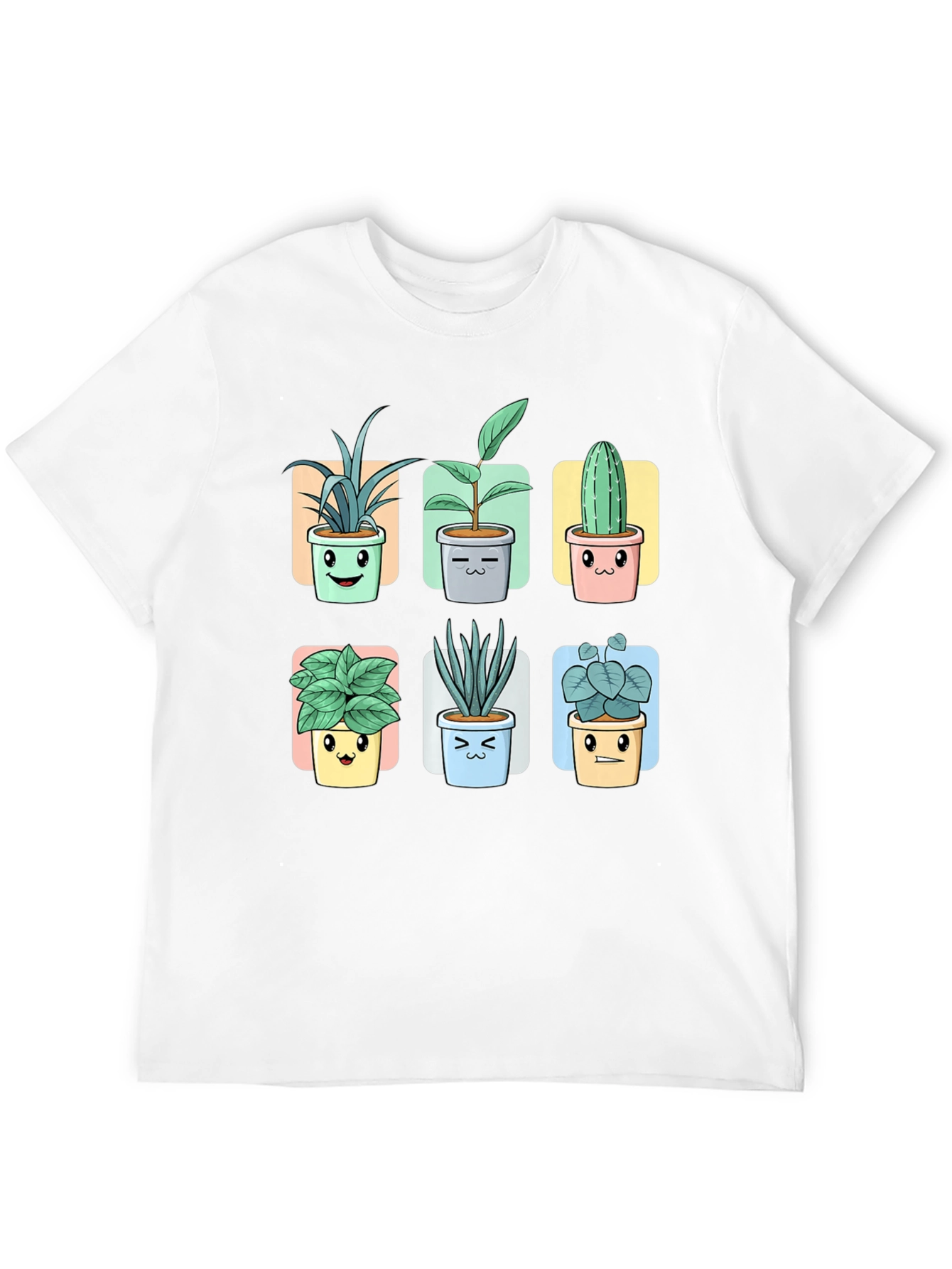 Cute Potted Plants Graphic Tee