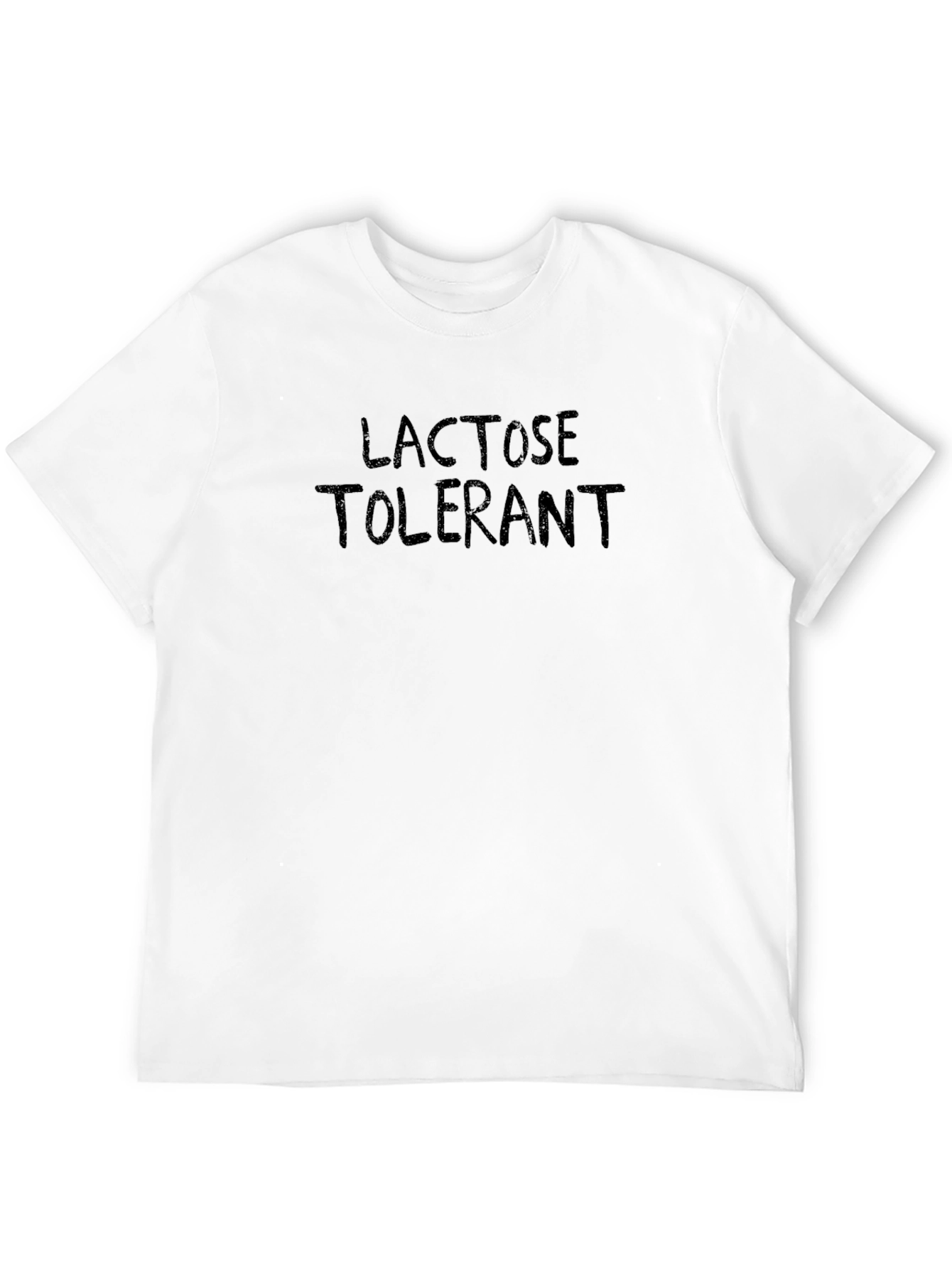 Lactose Tolerant Black Graphic Tee