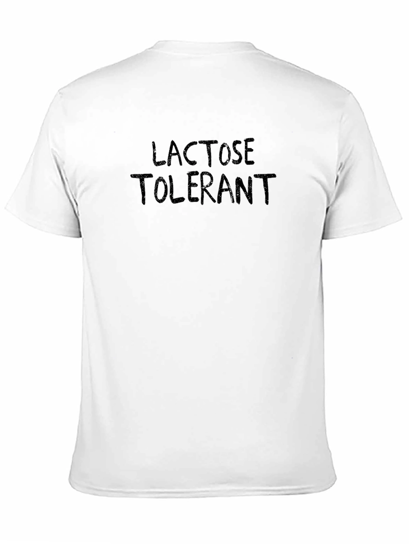 Lactose Tolerant Black Graphic Tee